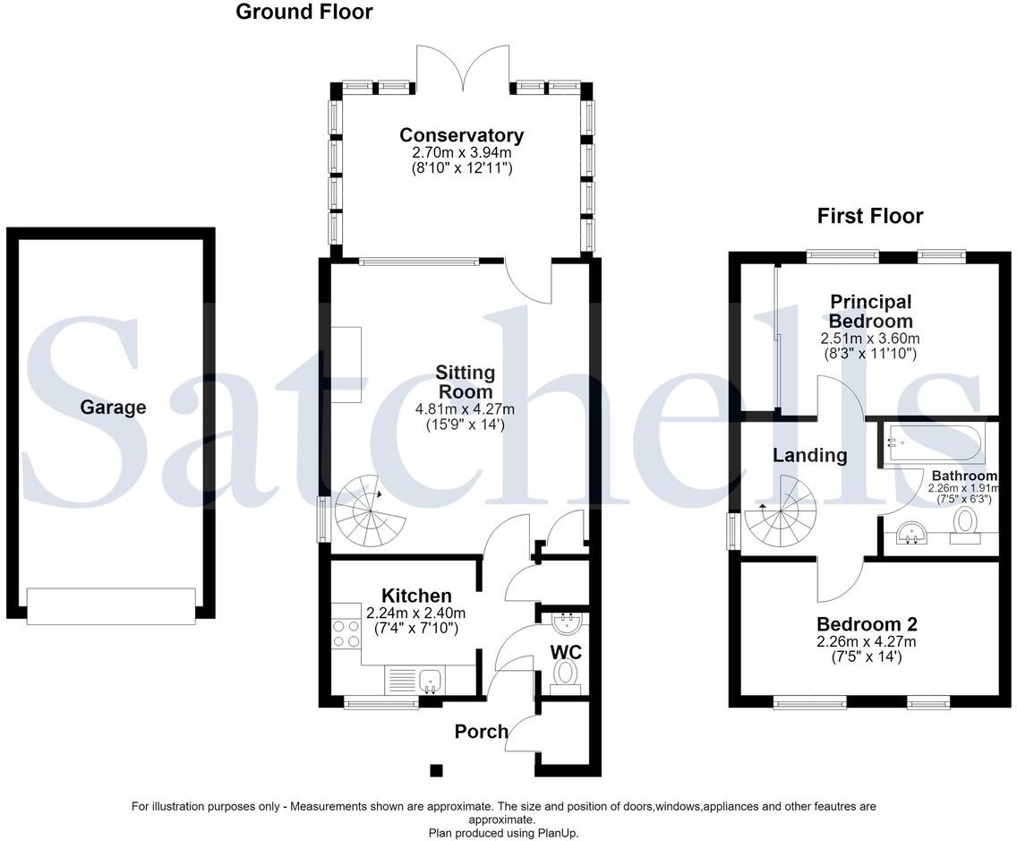 Chalkfield, Letchworth Garden City, SG6 floorplan