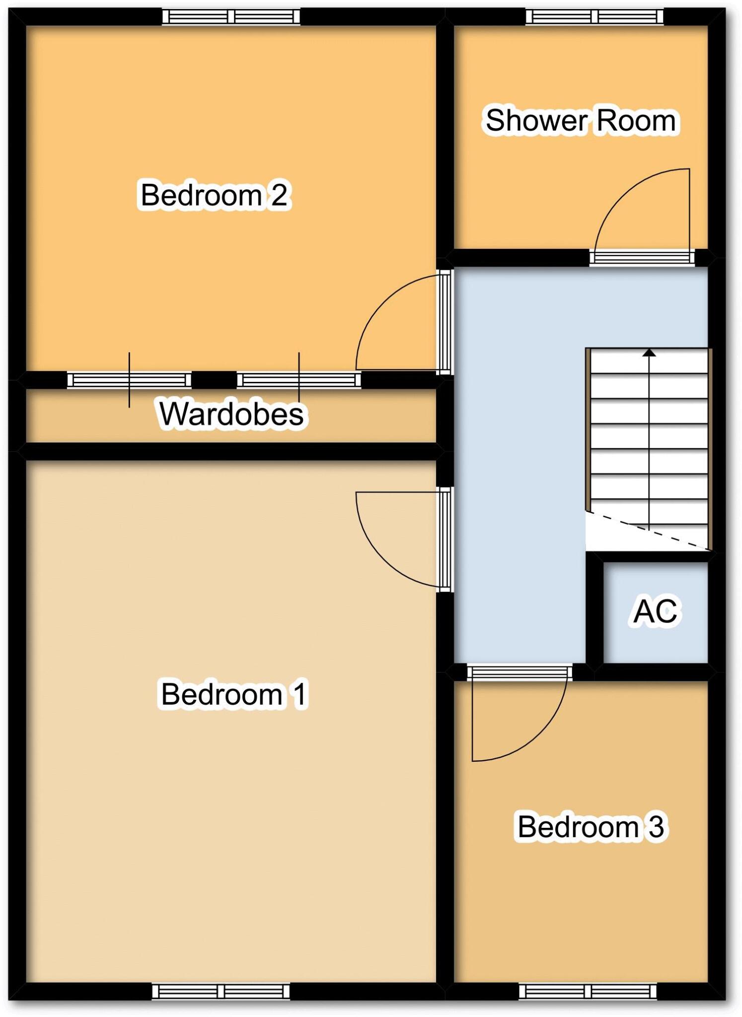 Dove Rise, Hilton, Derby, Derbyshire floorplan