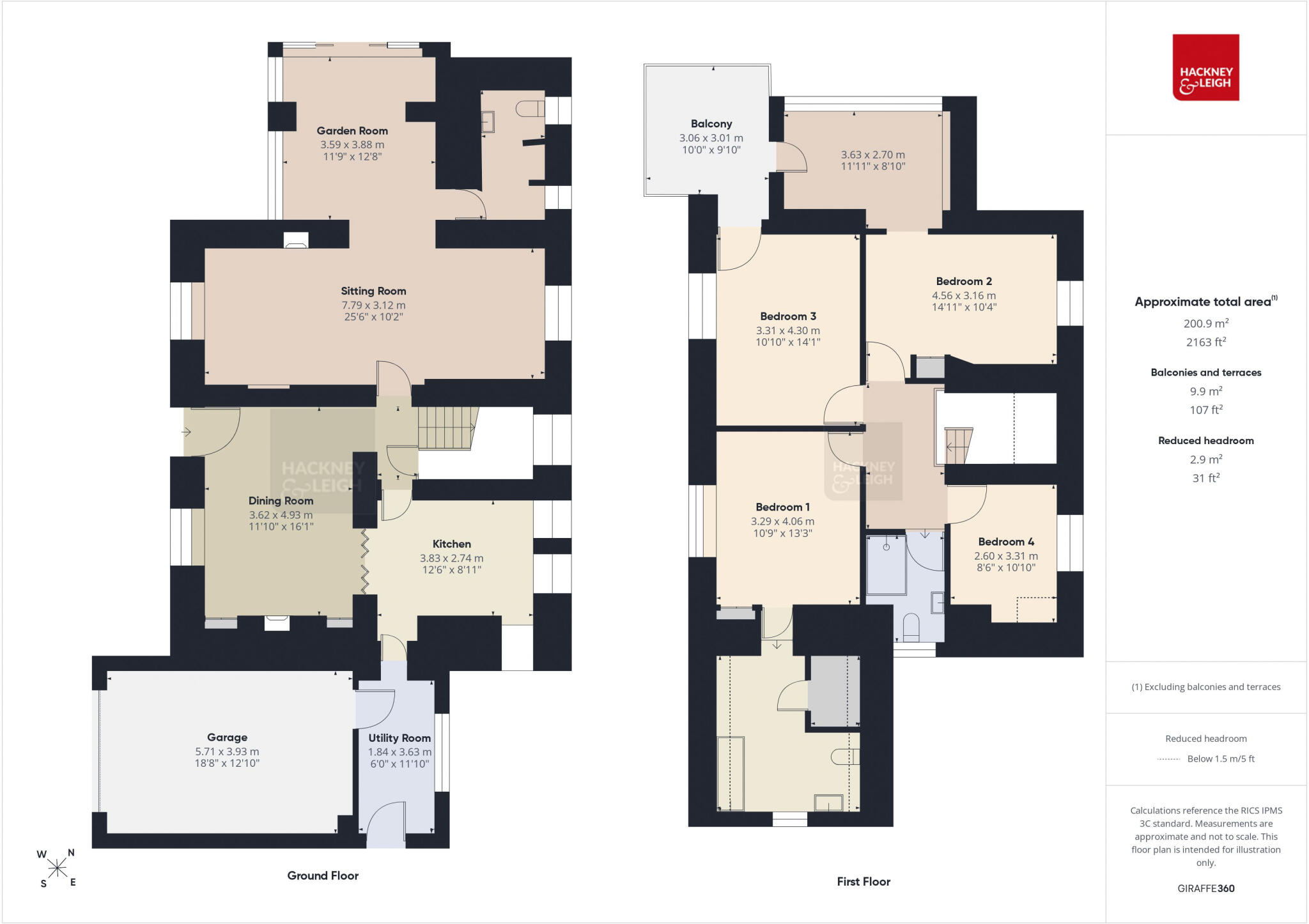 Old Heathwaite, Park Road, Windermere, L23 2DH floorplan