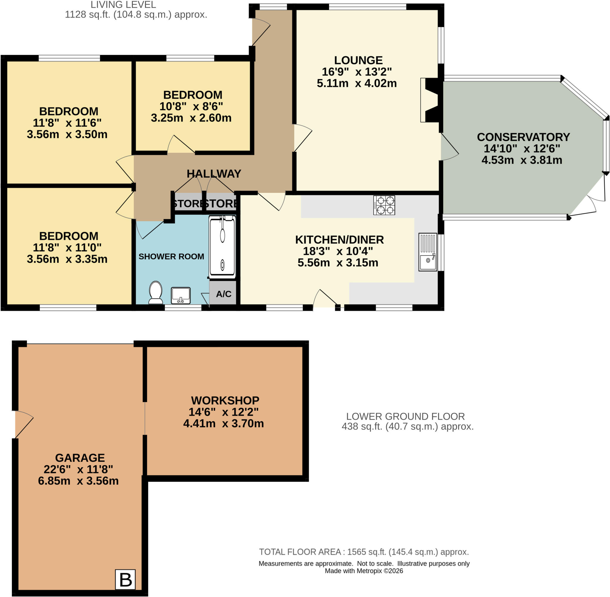 2, Arundel Howe Court, Stakesby Road, Whitby, North Yorkshire floorplan