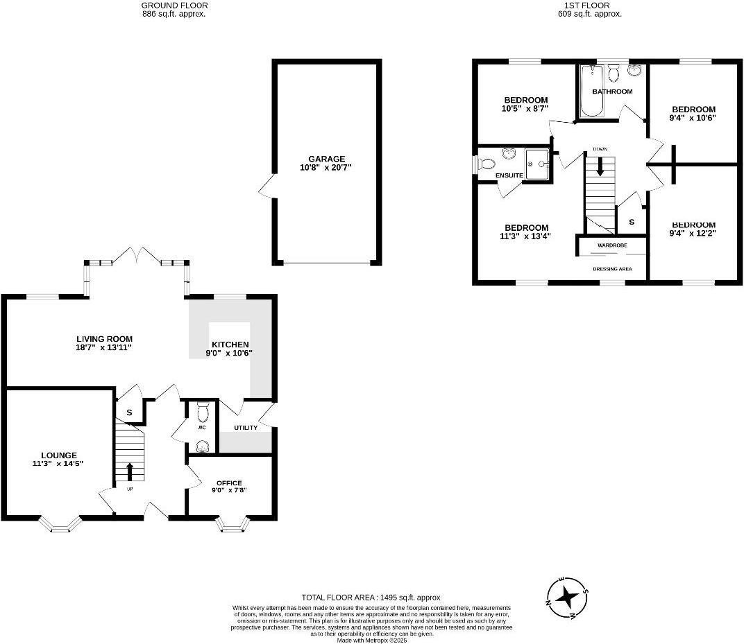 Swallow Road, Ross-On-Wye floorplan