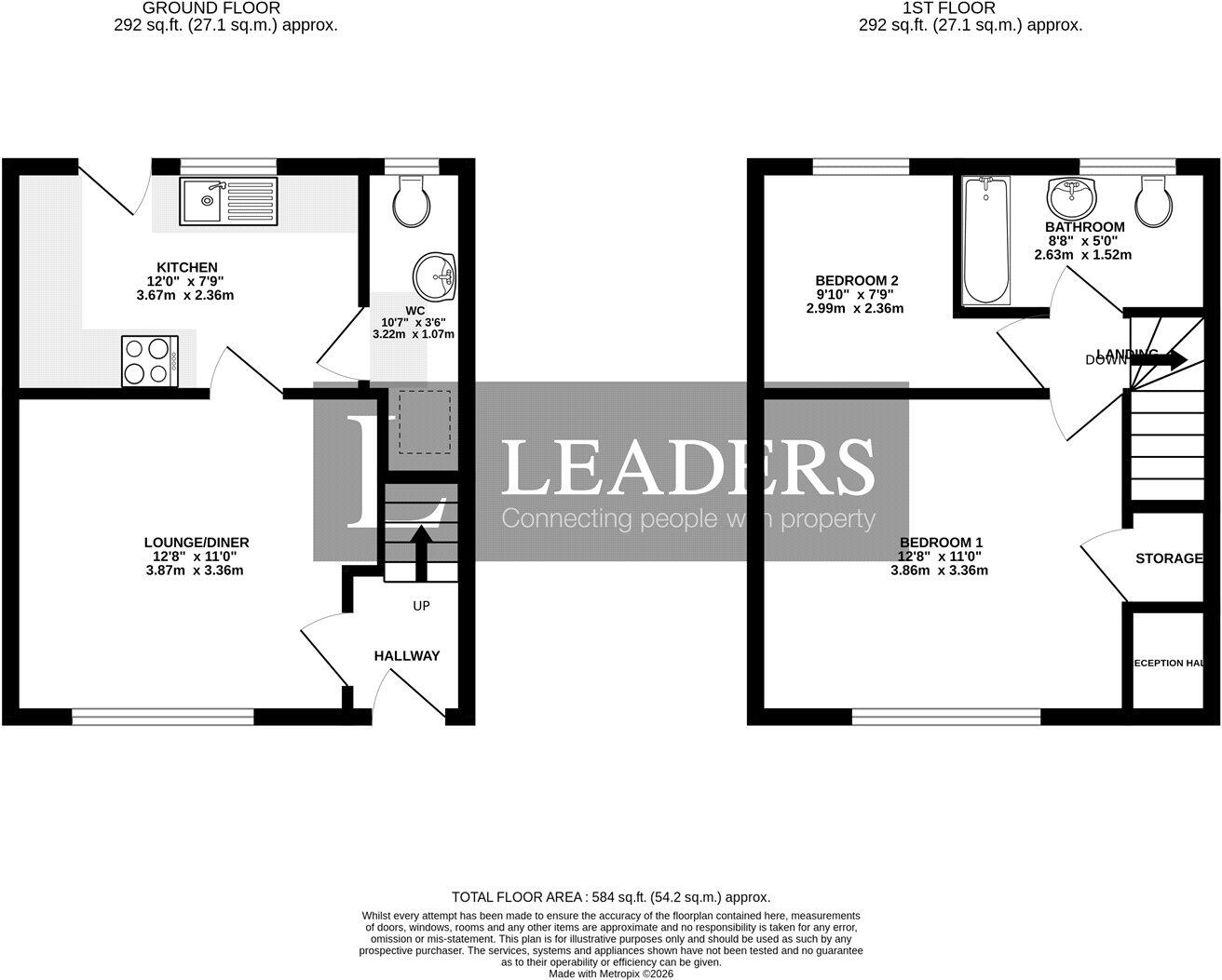 Cotswold Road, Worthing, West Sussex floorplan