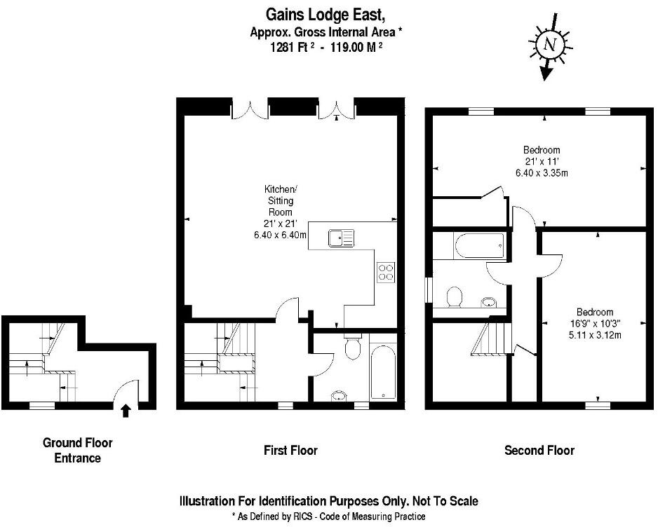 Gains Avenue, Shrewsbury, SY3 floorplan