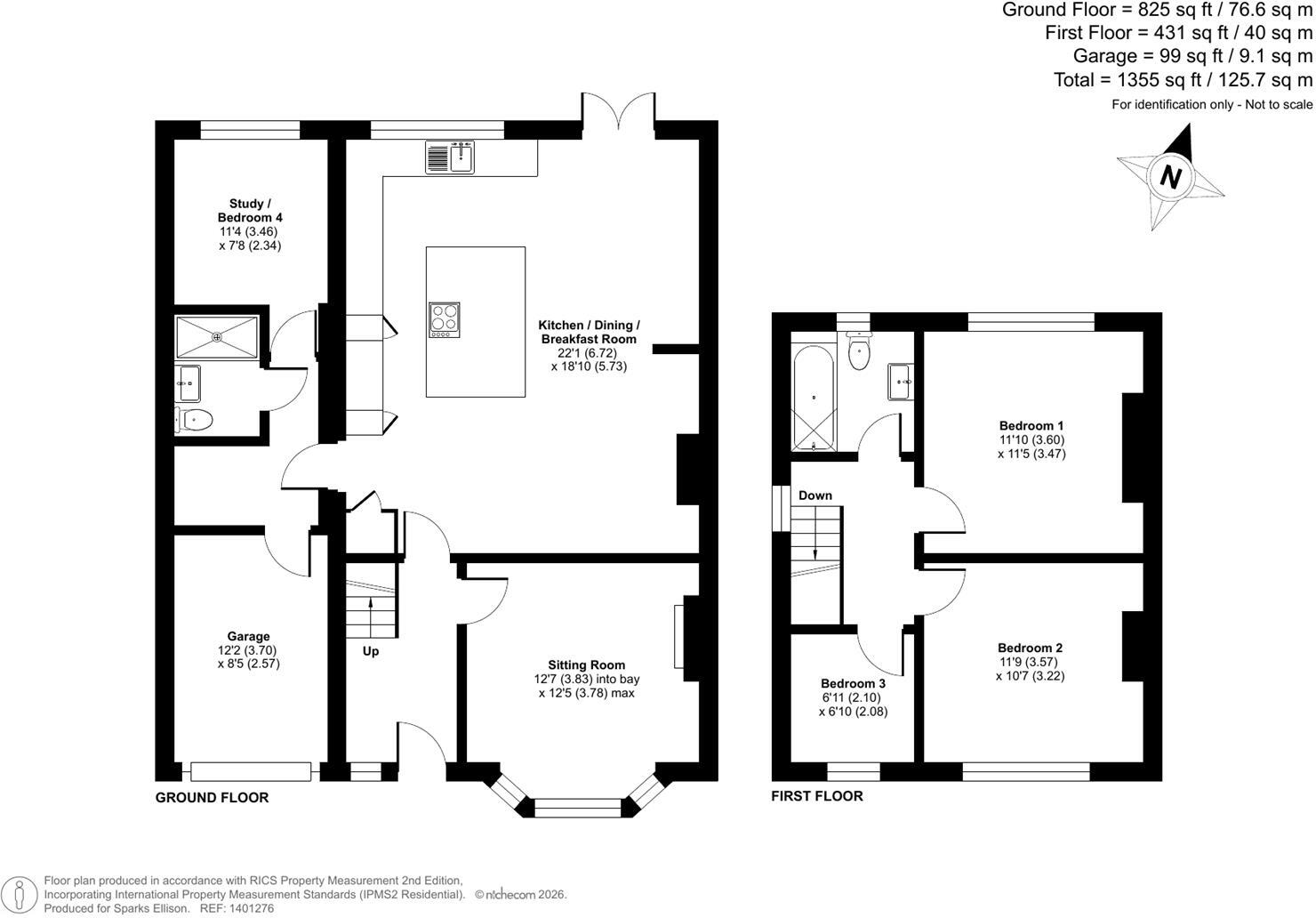 Six Oaks Road, North Baddesley, Southampton floorplan