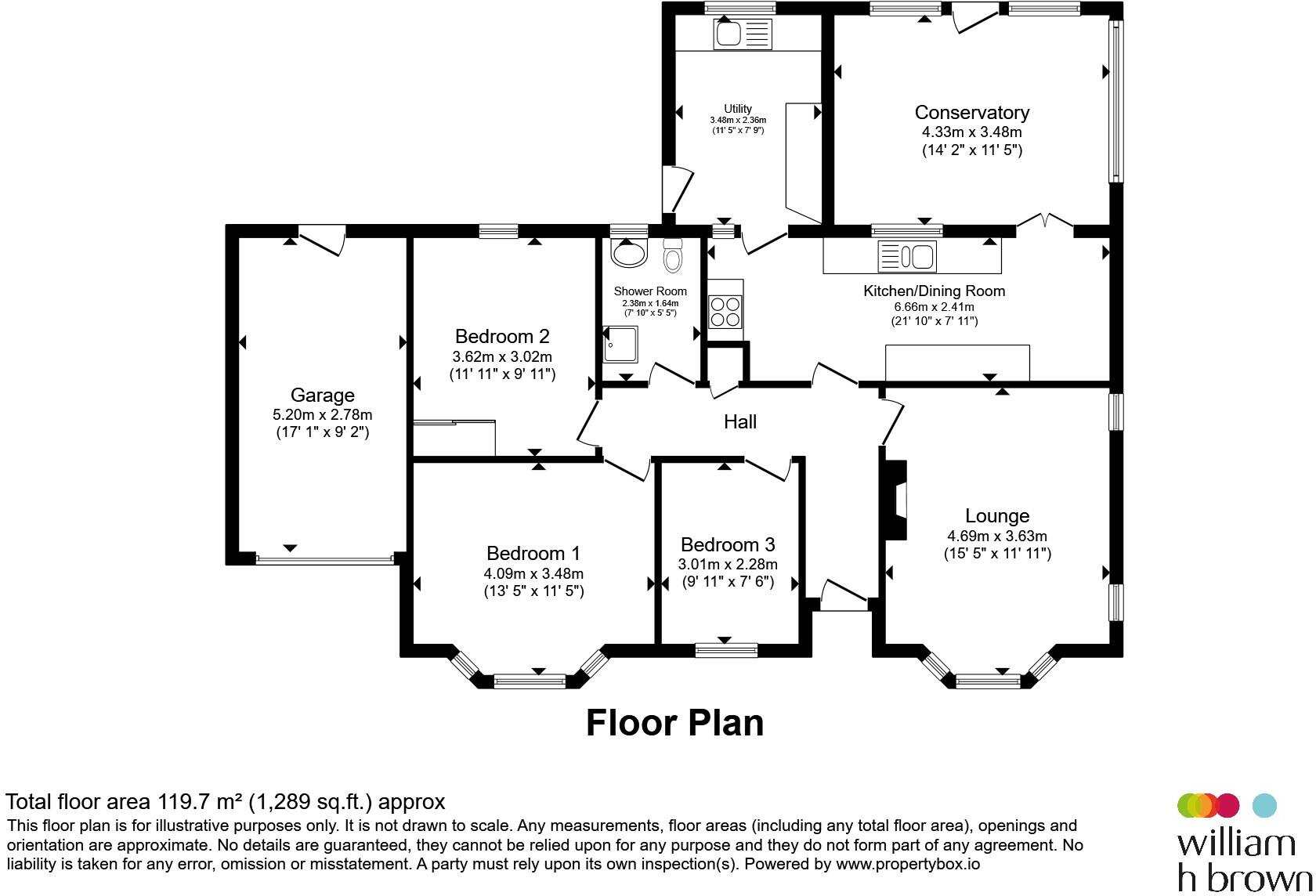 The Chase, Leverington Road, Wisbech floorplan