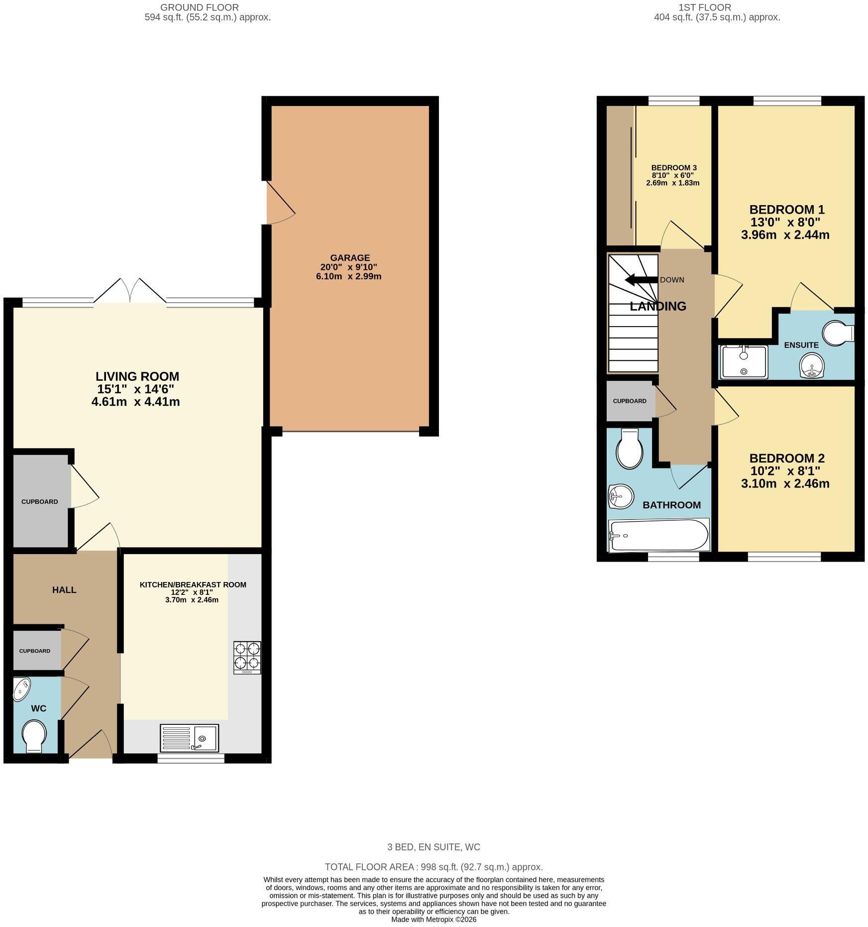 Foxglove Way, Clanfield floorplan