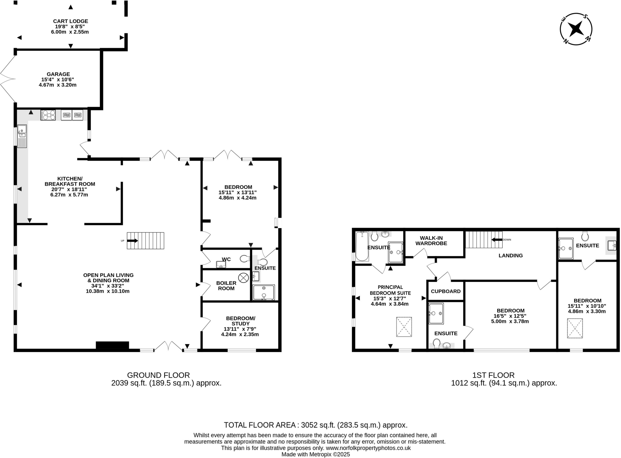 Corton, Suffolk floorplan