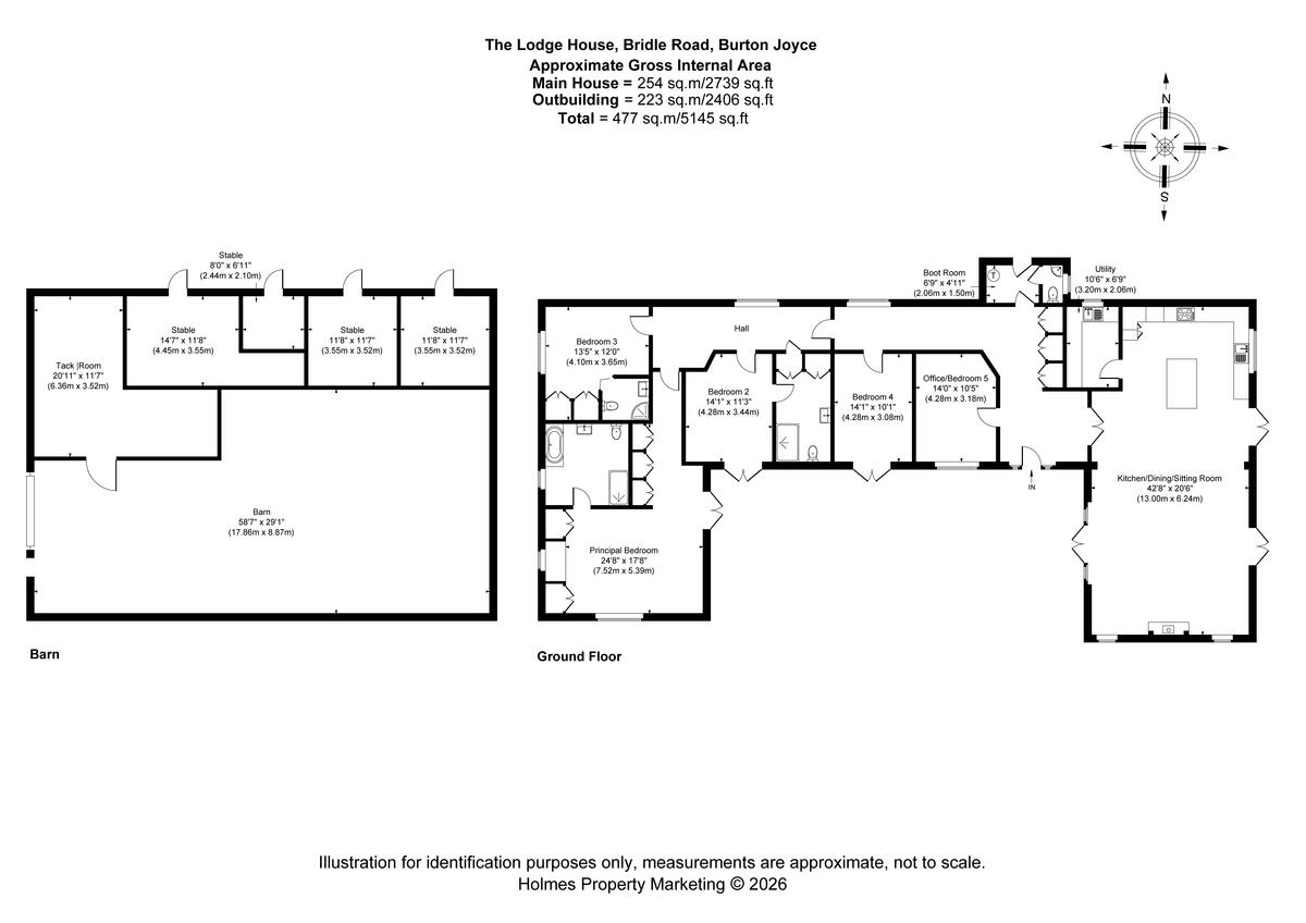 Bridle Road, Burton Joyce, NG14 floorplan