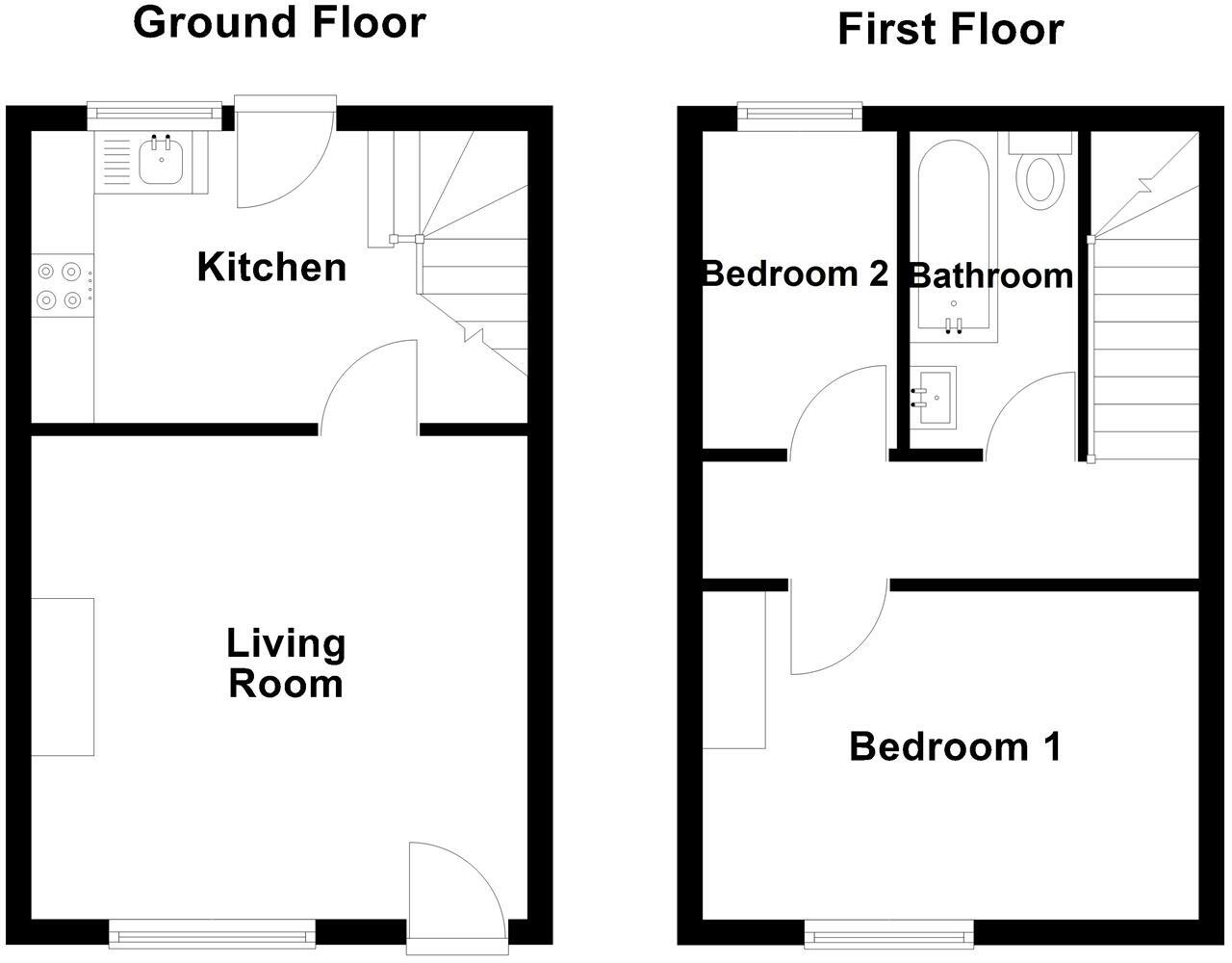 Chancery Lane, Bollington floorplan
