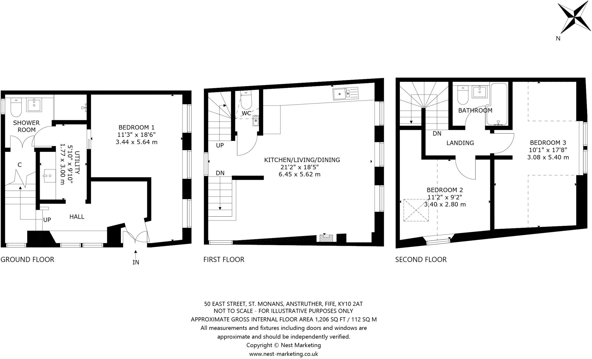 East Street, St. Monans, Anstruther, Fife floorplan