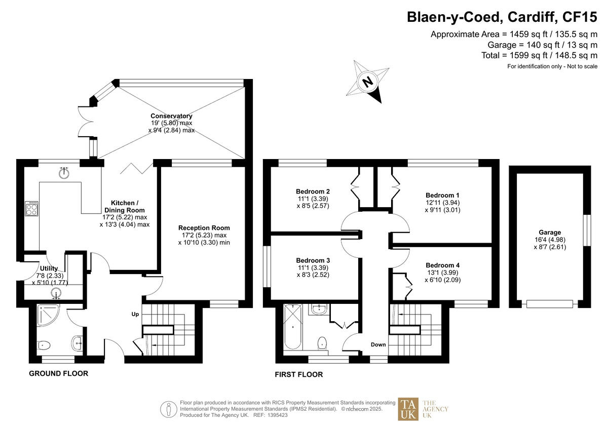 Blaen-y-coed, Cardiff, CF15 floorplan