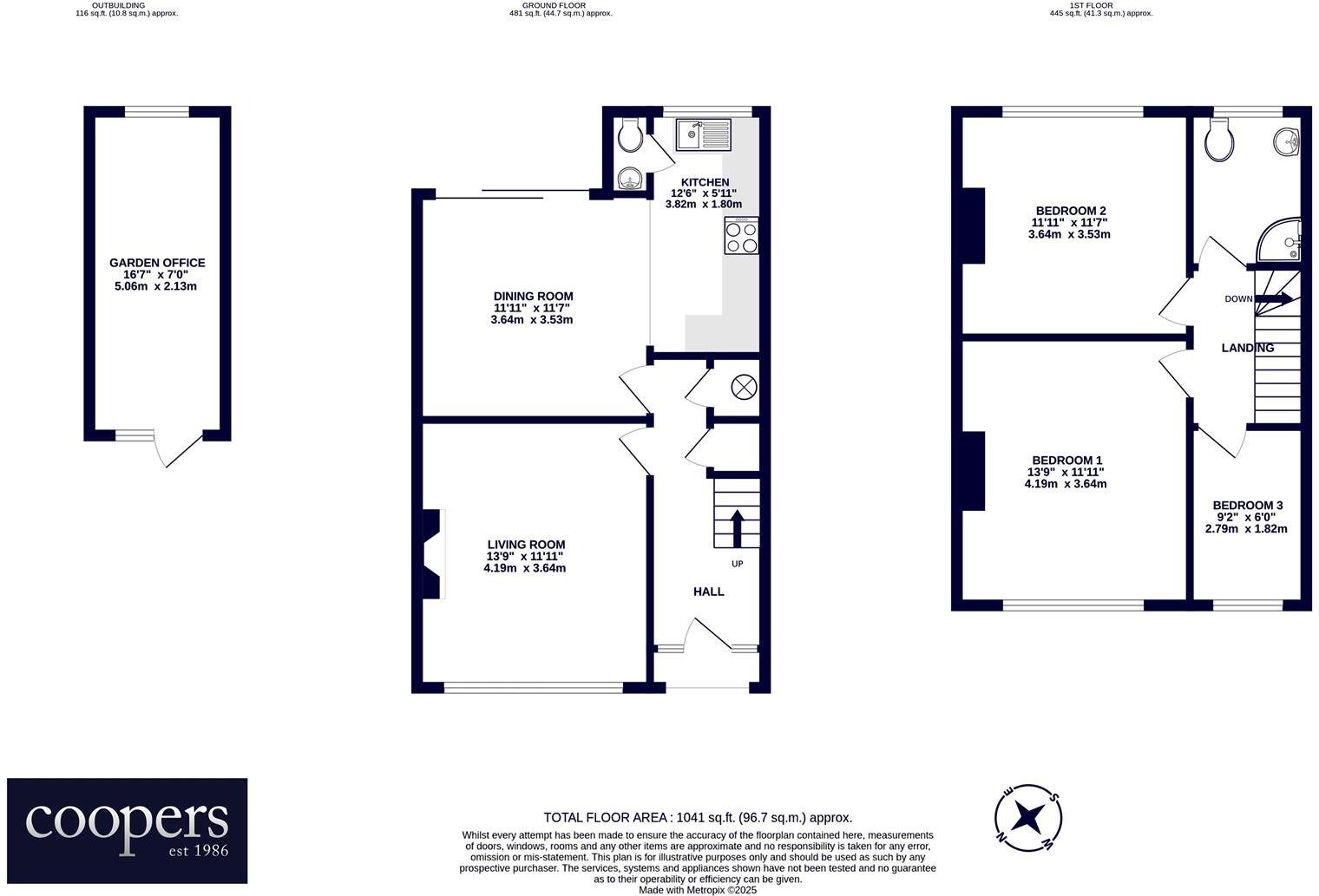 Windsor Avenue, Hillingdon. UB10 floorplan