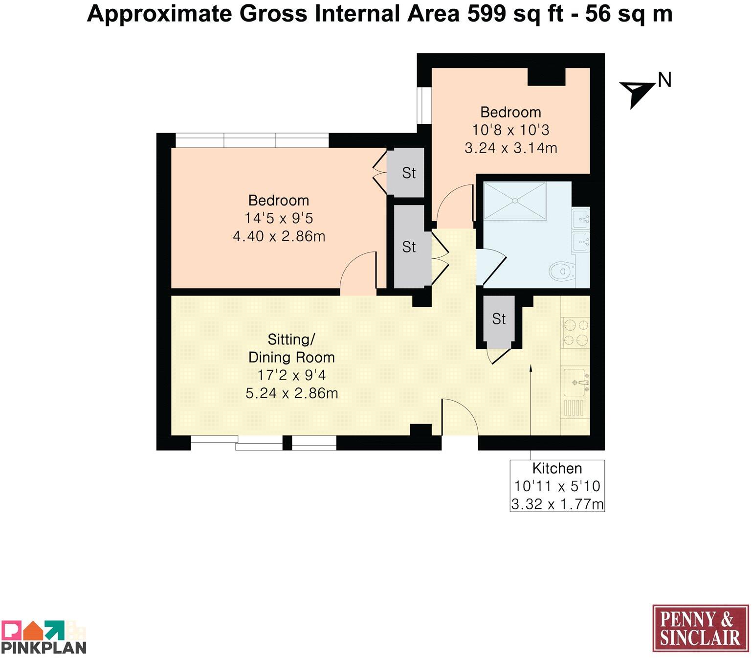 Marston Ferry Court, Summertown, OX2 floorplan