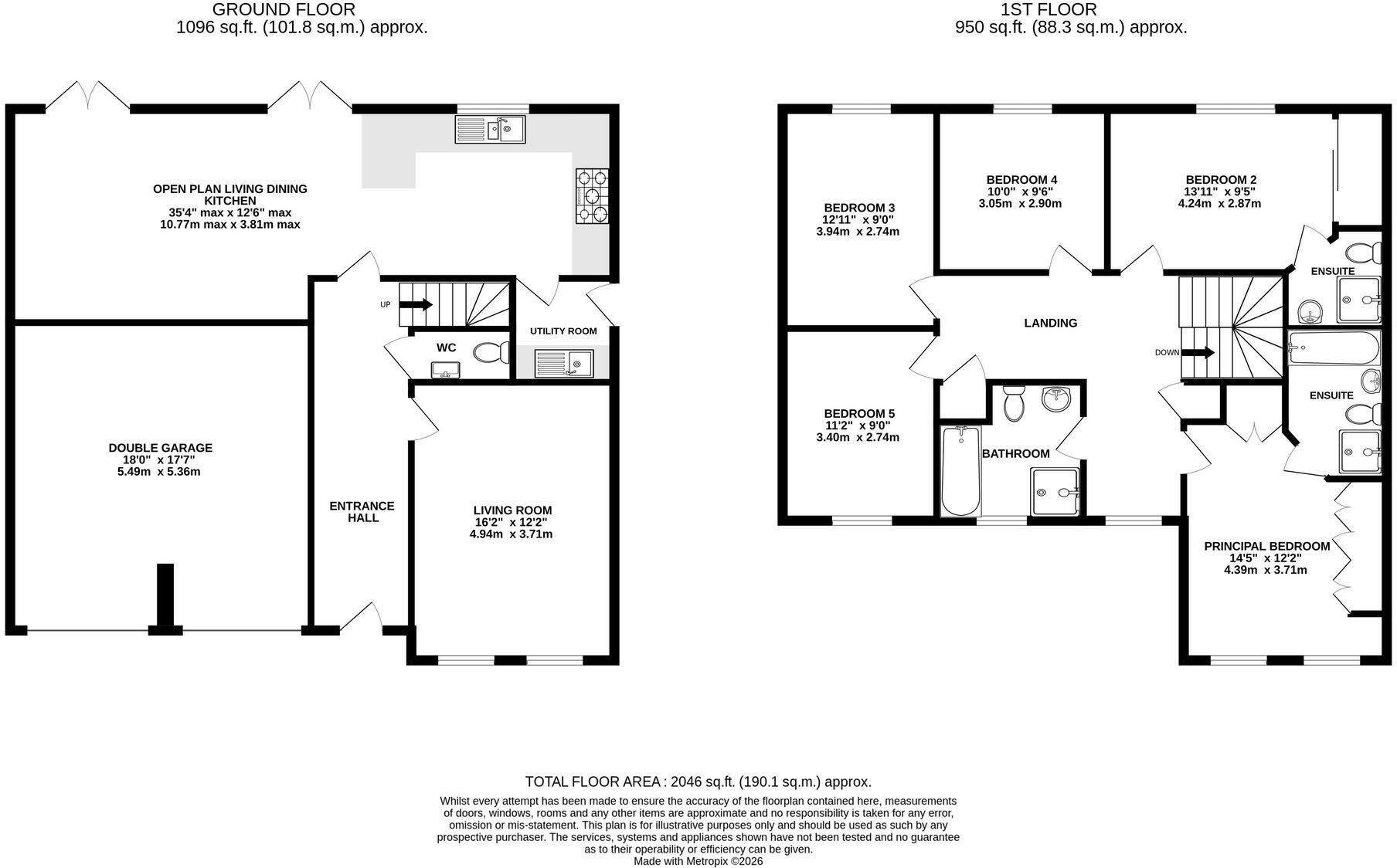 Well Field Close, Holmes Chapel, CW4 floorplan