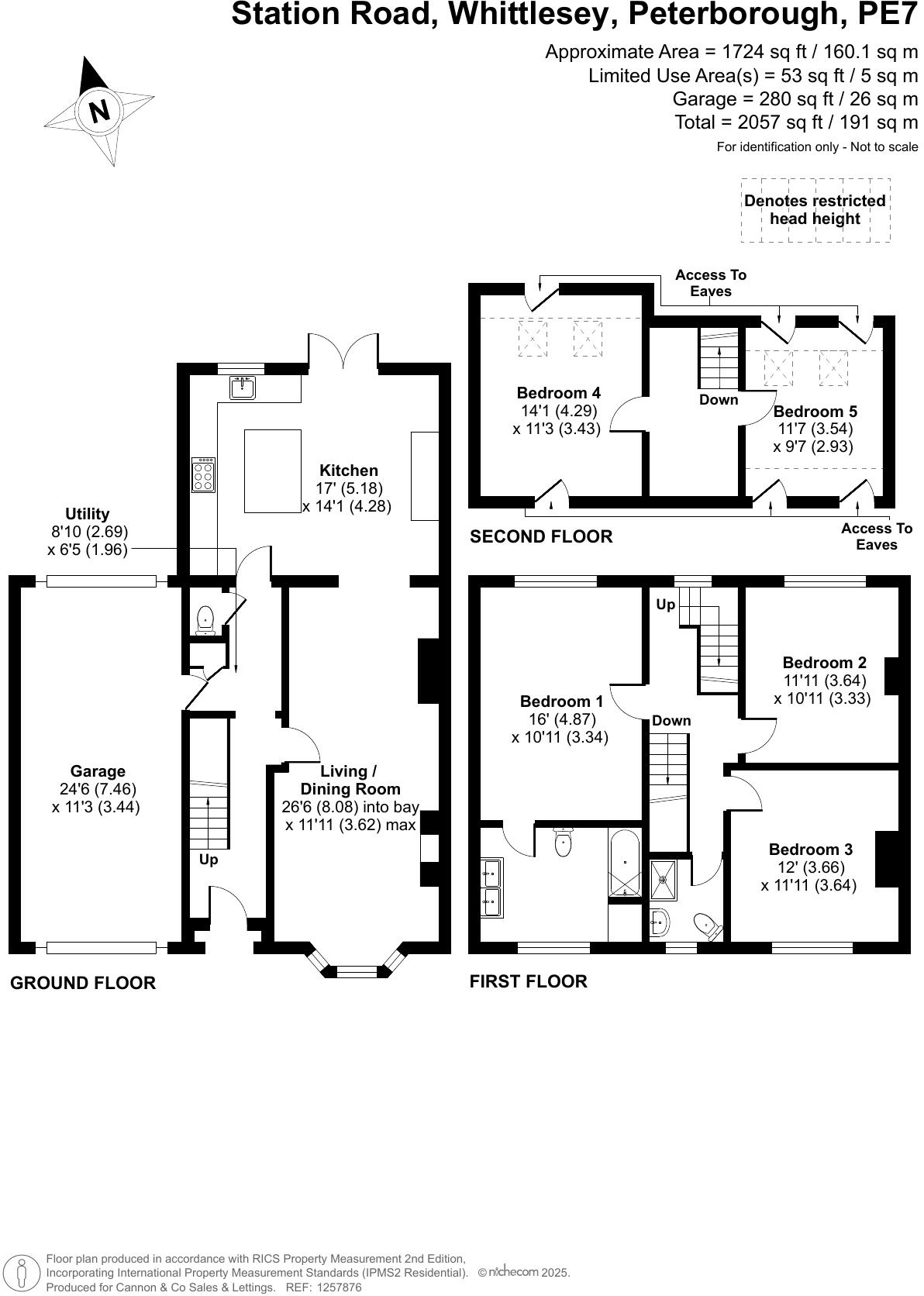 Station Road, Whittlesey, Peterborough, Cambridgeshire floorplan