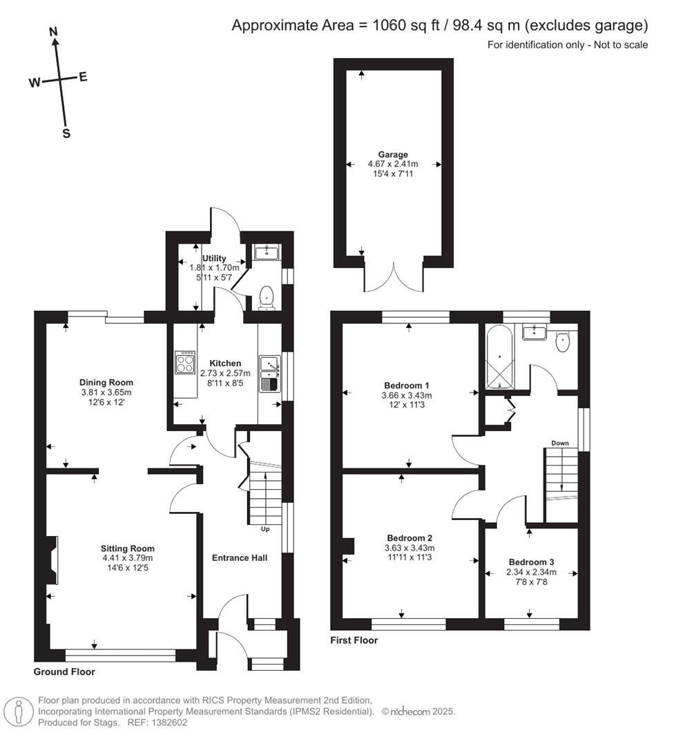 31, West Garth Road, Exeter floorplan