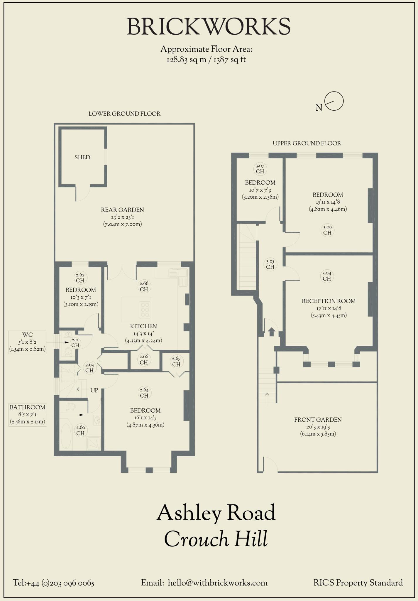 Ashley Road, London, N19 floorplan