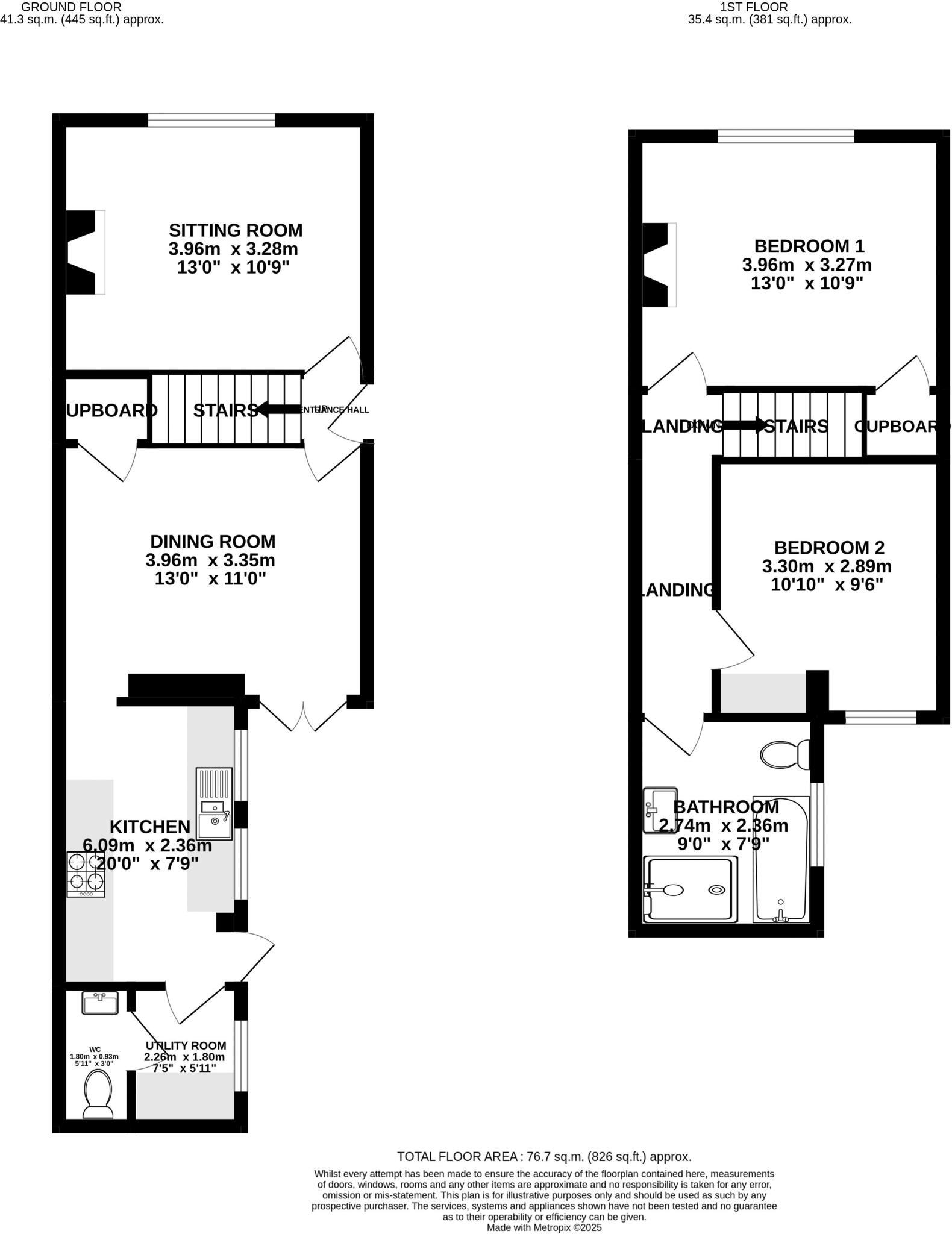 Elmbridge Road, Cranleigh floorplan