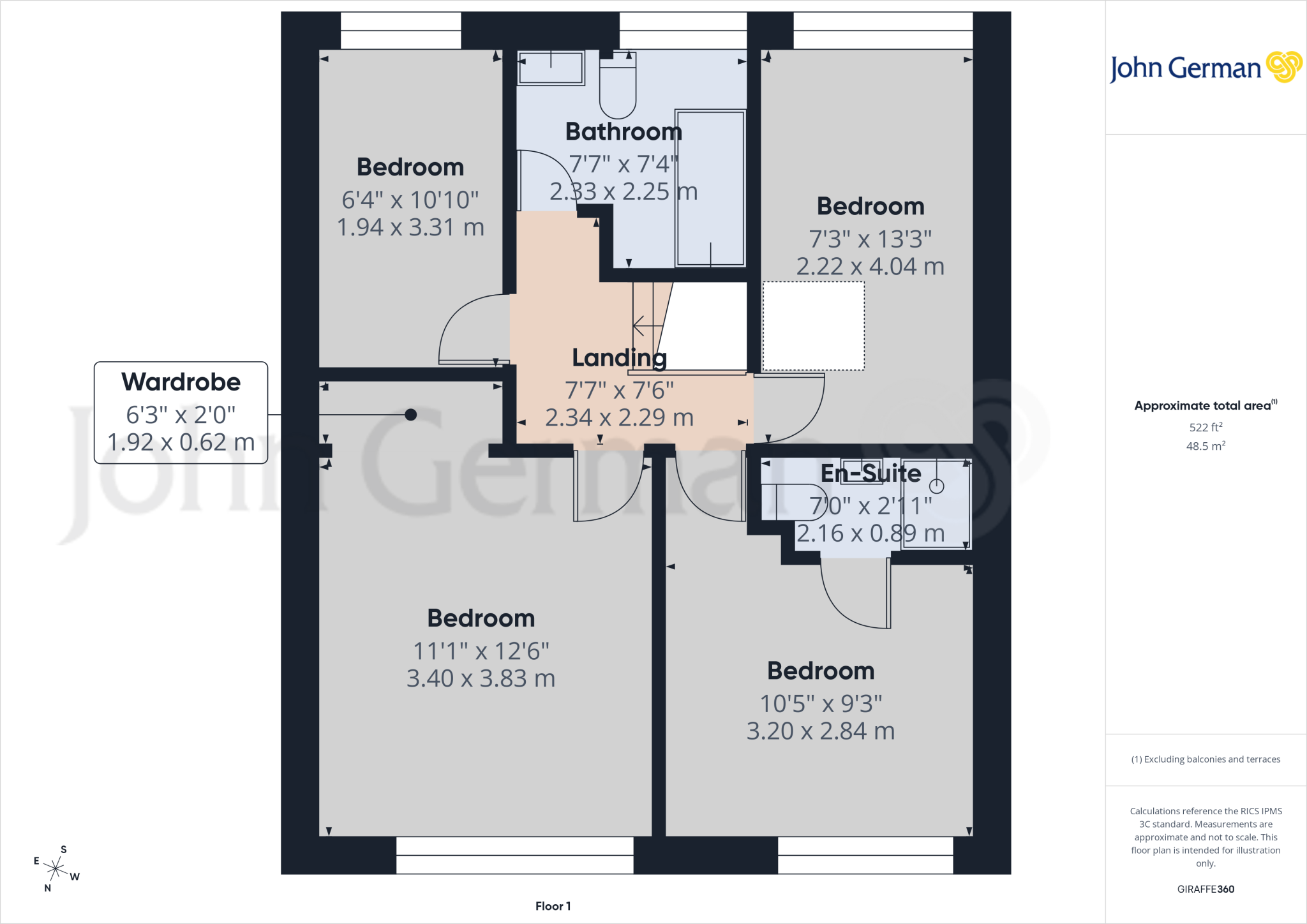 Cathedral View, Derby floorplan