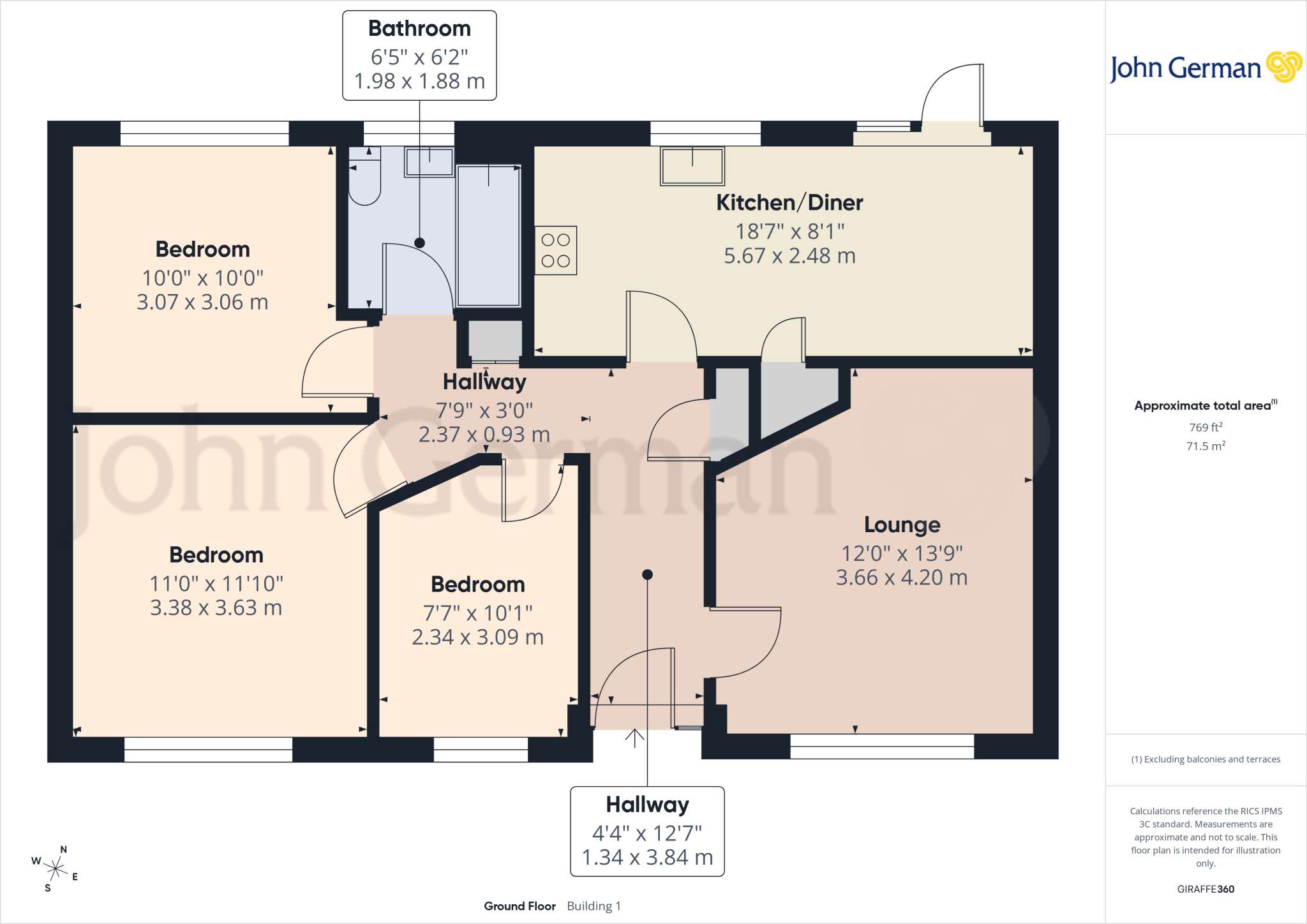 Crab Lane, Stafford floorplan