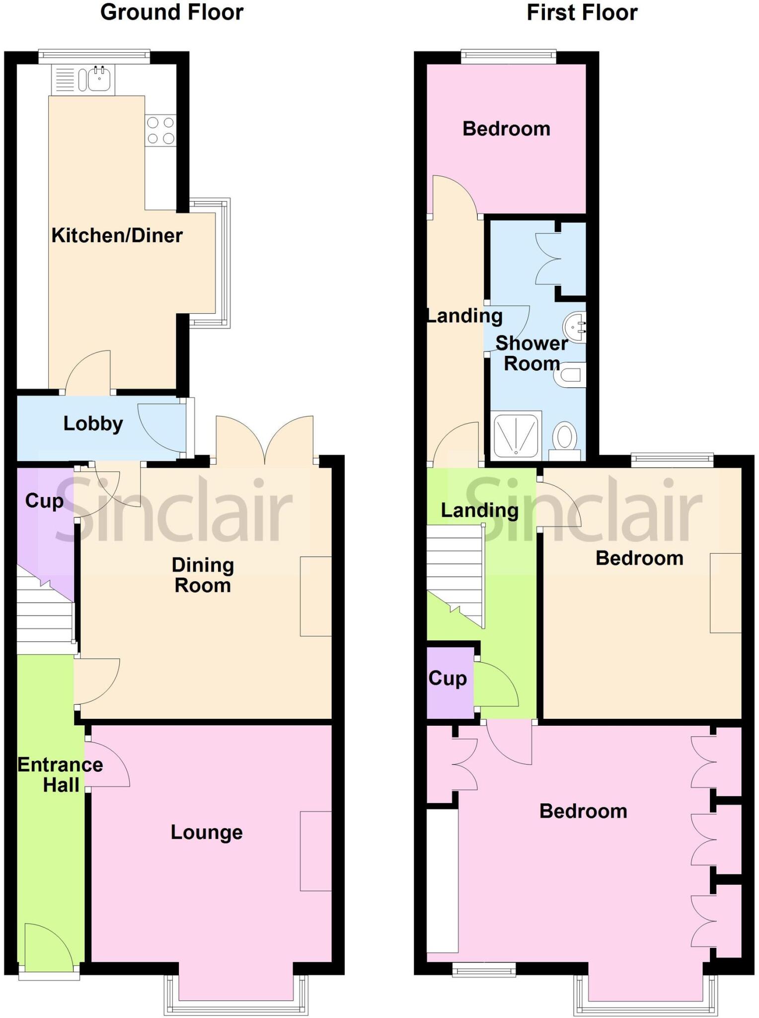 Forest Road, Coalville, LE67 floorplan