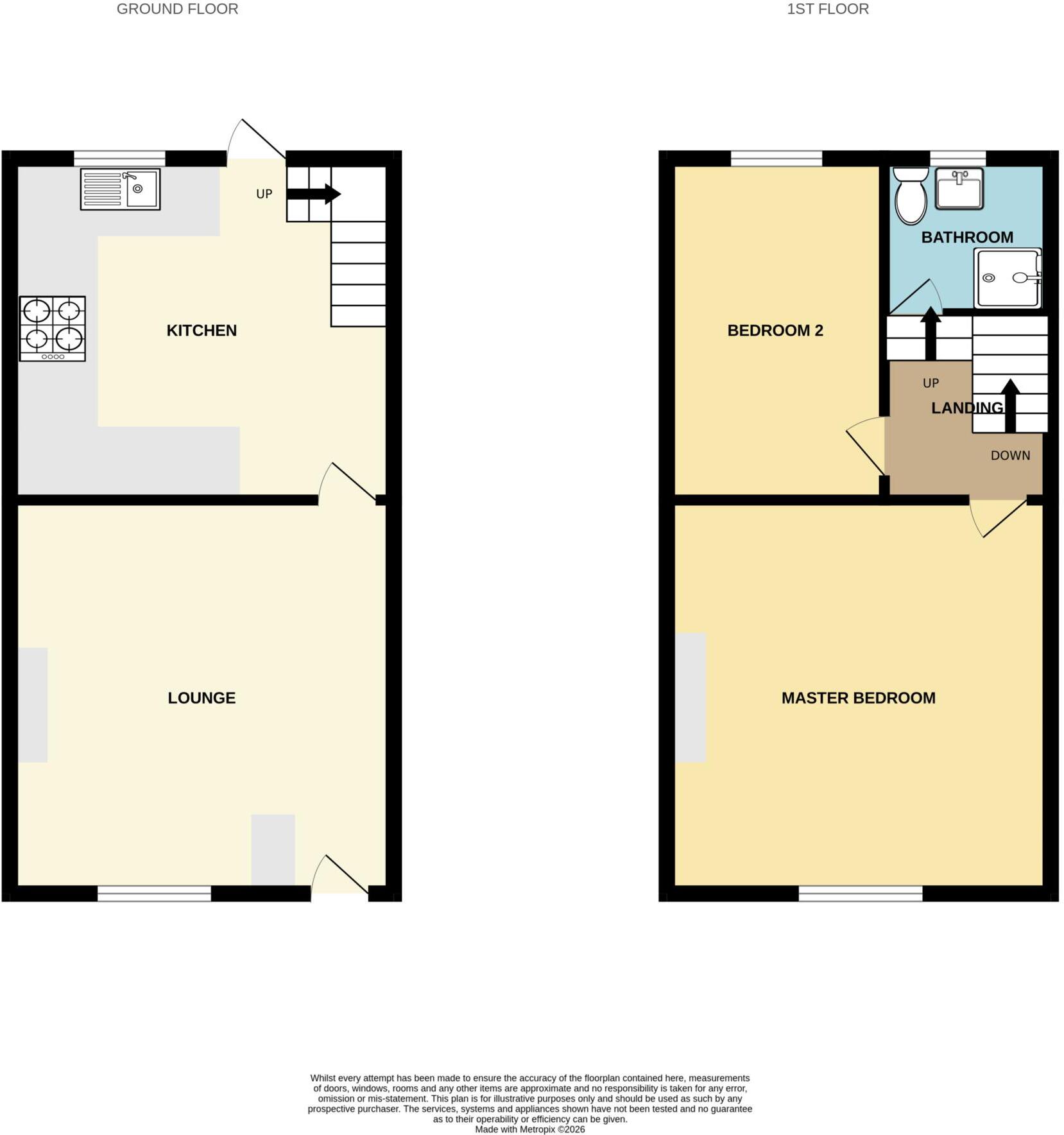 Brunswick Street, Shaw floorplan