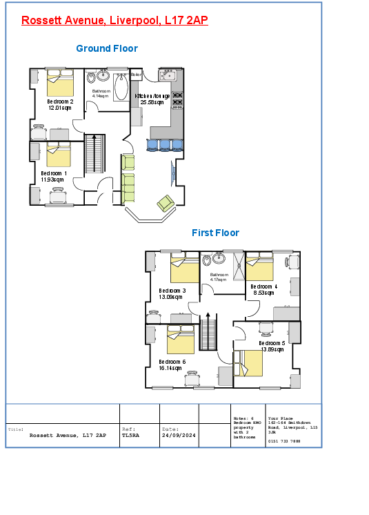 Rossett Avenue, Liverpool floorplan