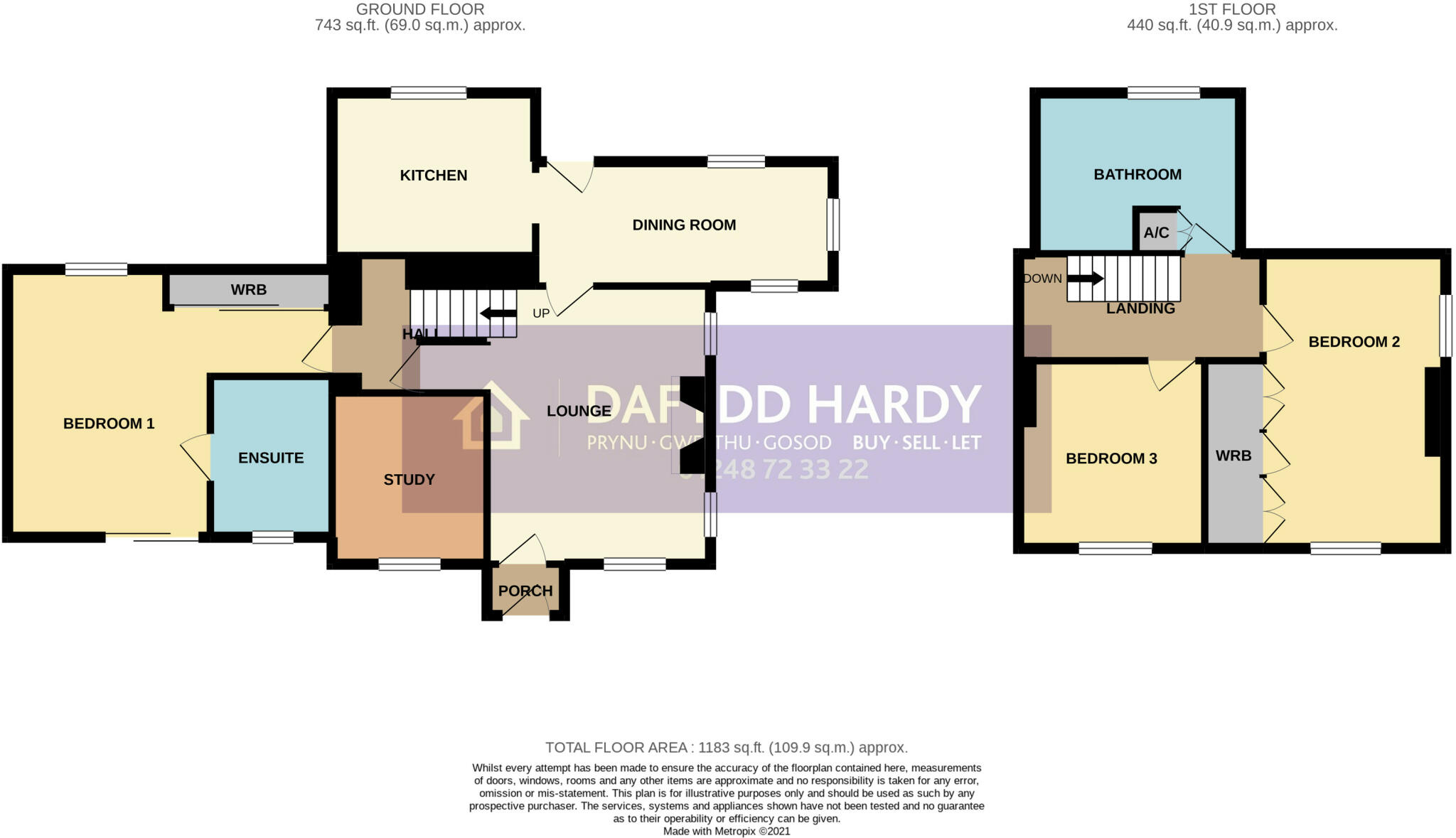 Newborough, Llanfairpwll, Sir Ynys Mon, LL61 floorplan