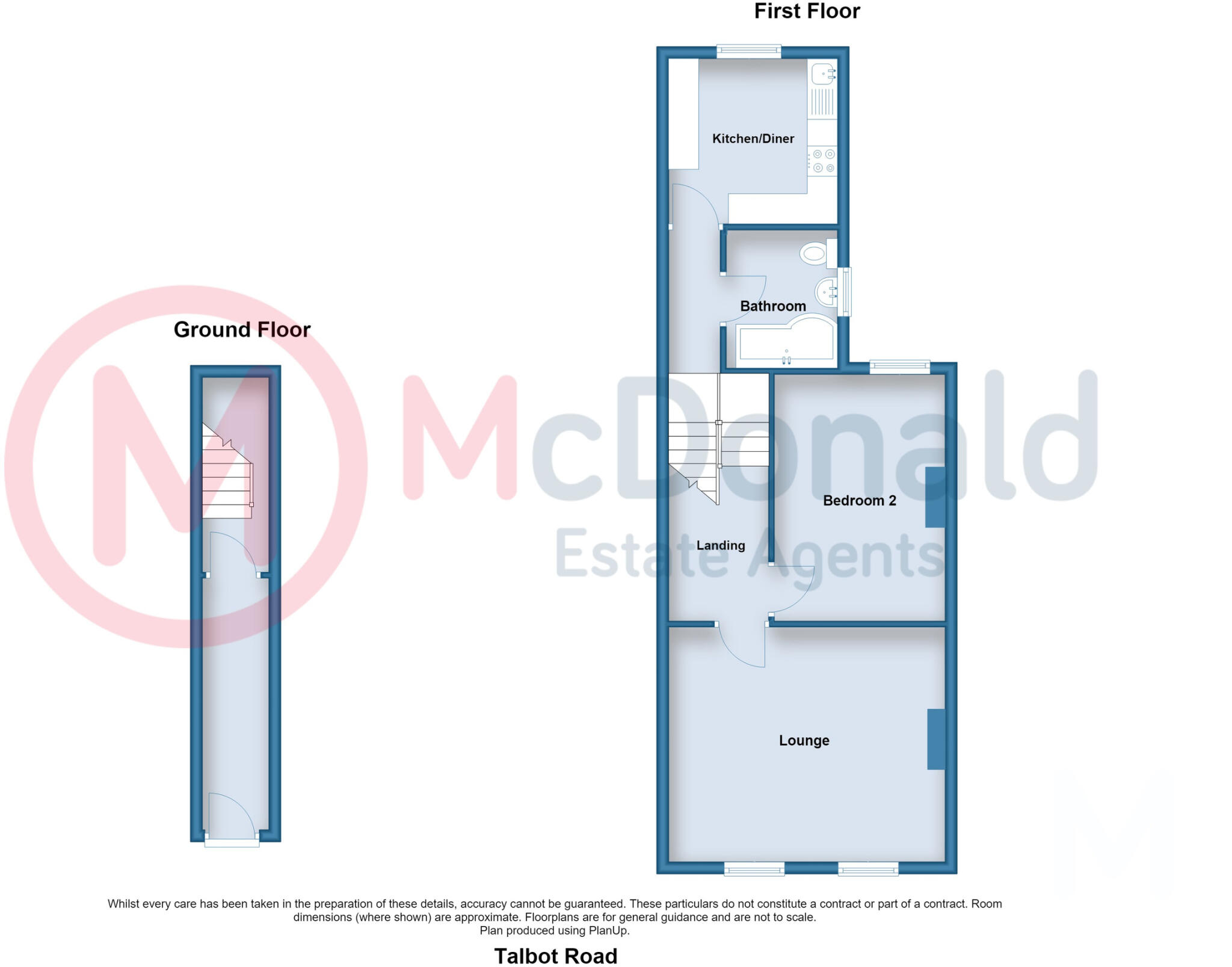 Talbot Road, Blackpool floorplan