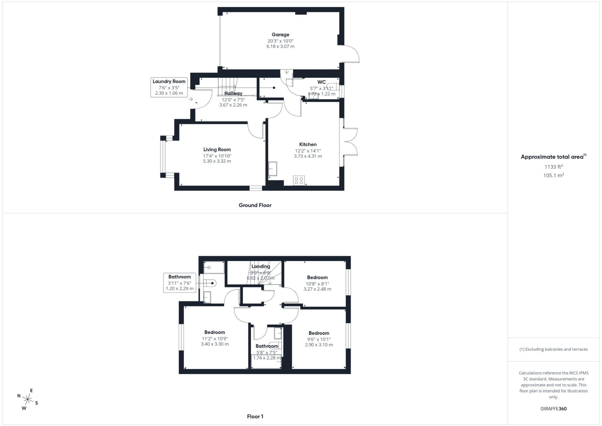 Maslin Elms, Haddenham floorplan