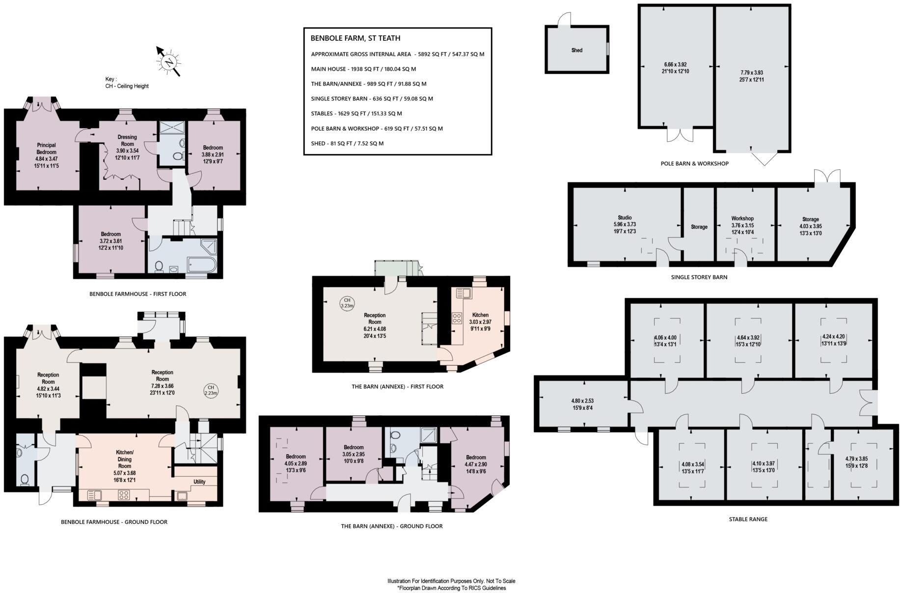 St Teath, Bodmin floorplan