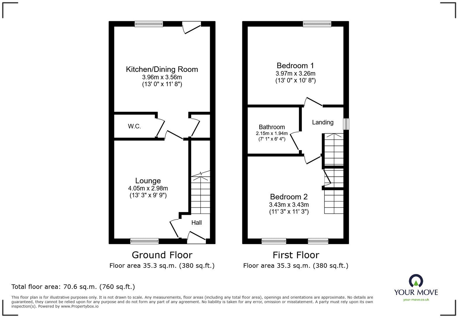 Hurdle Crescent, Doncaster, South Yorkshire, DN4 floorplan