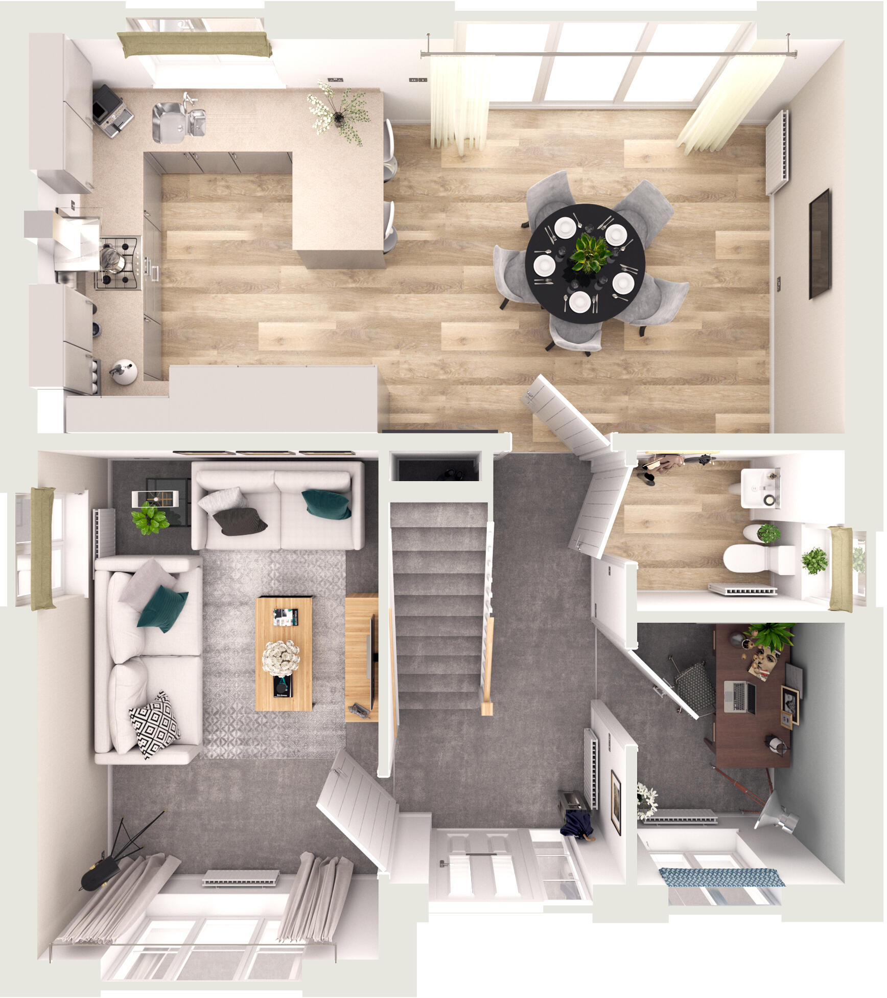 Marshfoot Lane
Hailsham
BN27 2RE floorplan