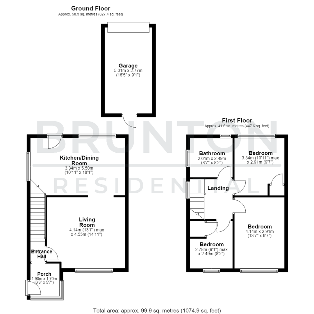 Ayton Close, Stocksfield, NE43 floorplan