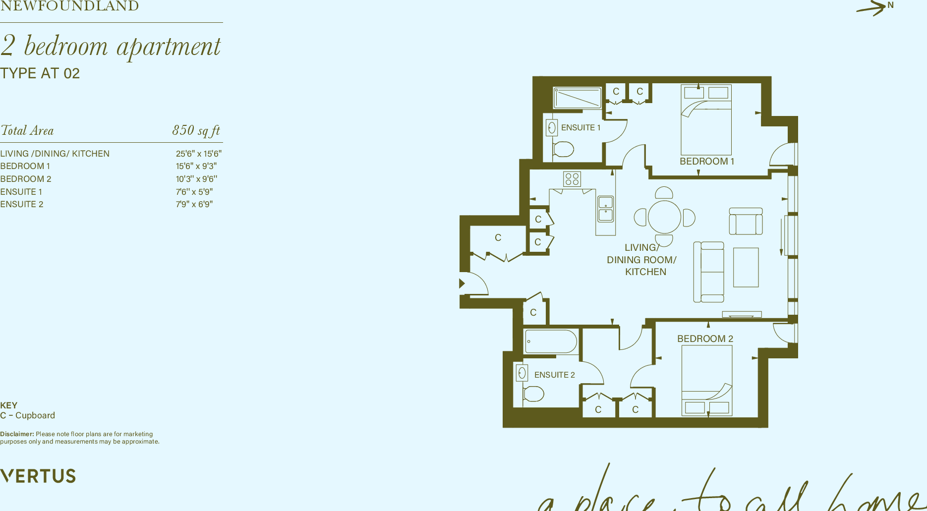 Newfoundland Place, London, E14 floorplan
