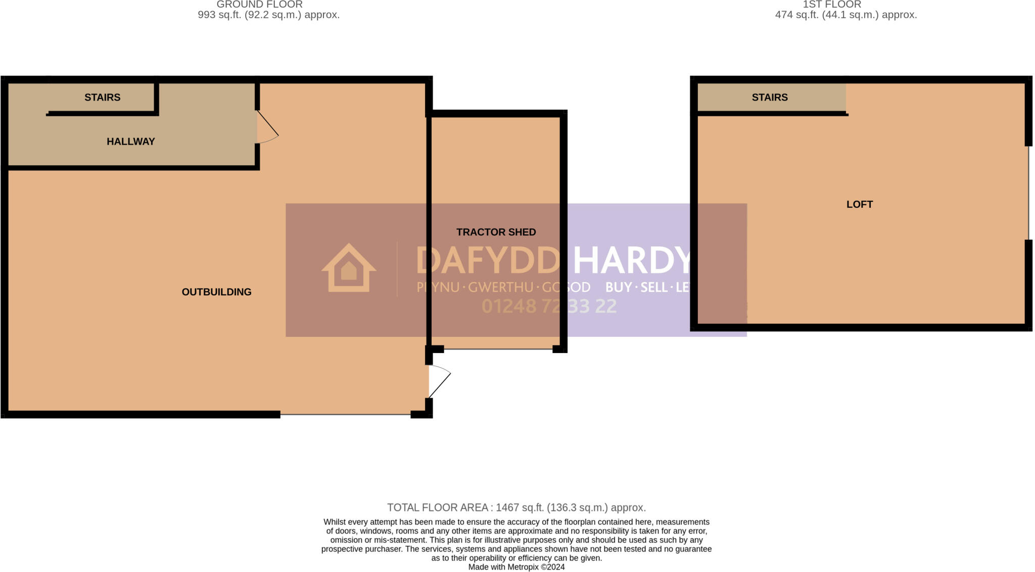 Brynsiencyn, Llanfairpwll, Sir Ynys Mon, LL61 floorplan