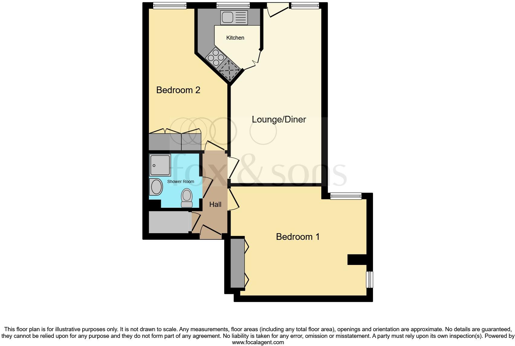 Westbury Road, Fareham floorplan