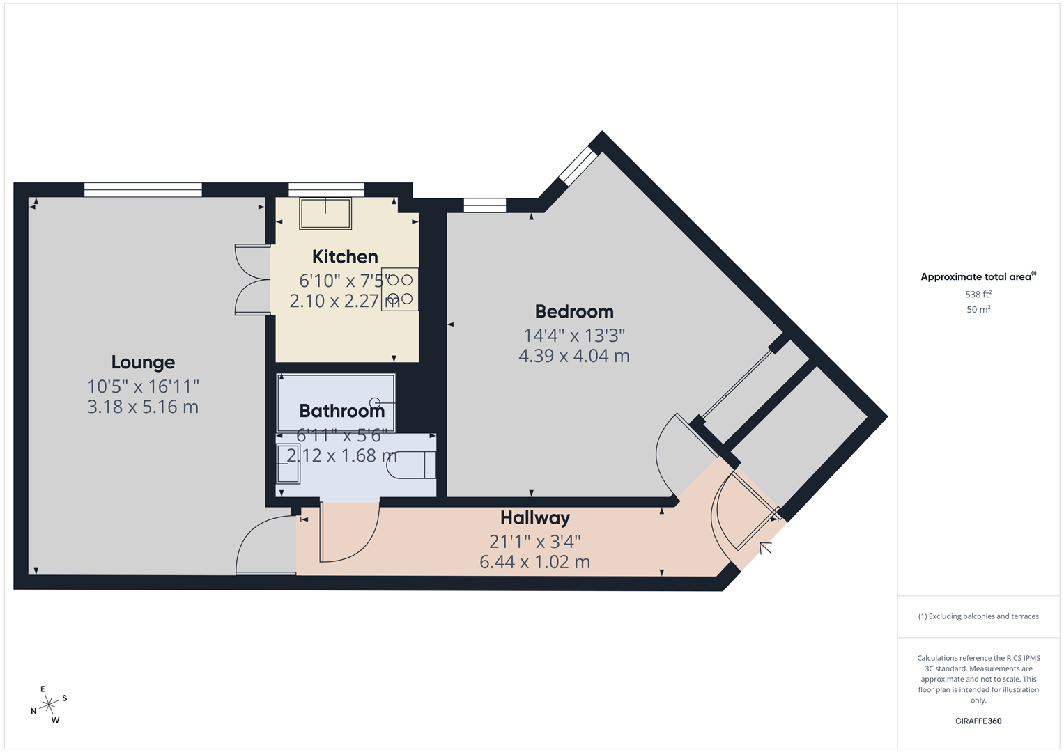 St. Agnes Road, East Grinstead, West Sussex floorplan