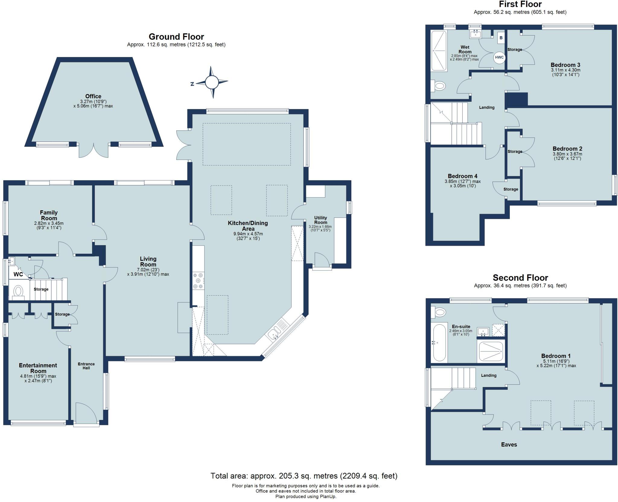 Skys Wood Road, St. Albans, Hertfordshire, AL4 floorplan