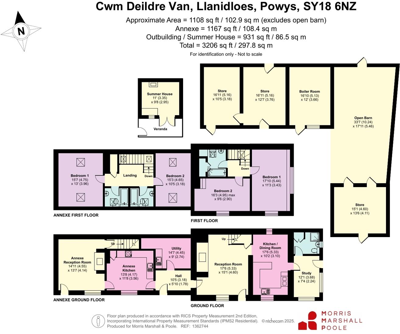Van, Llanidloes, Powys, SY18 floorplan