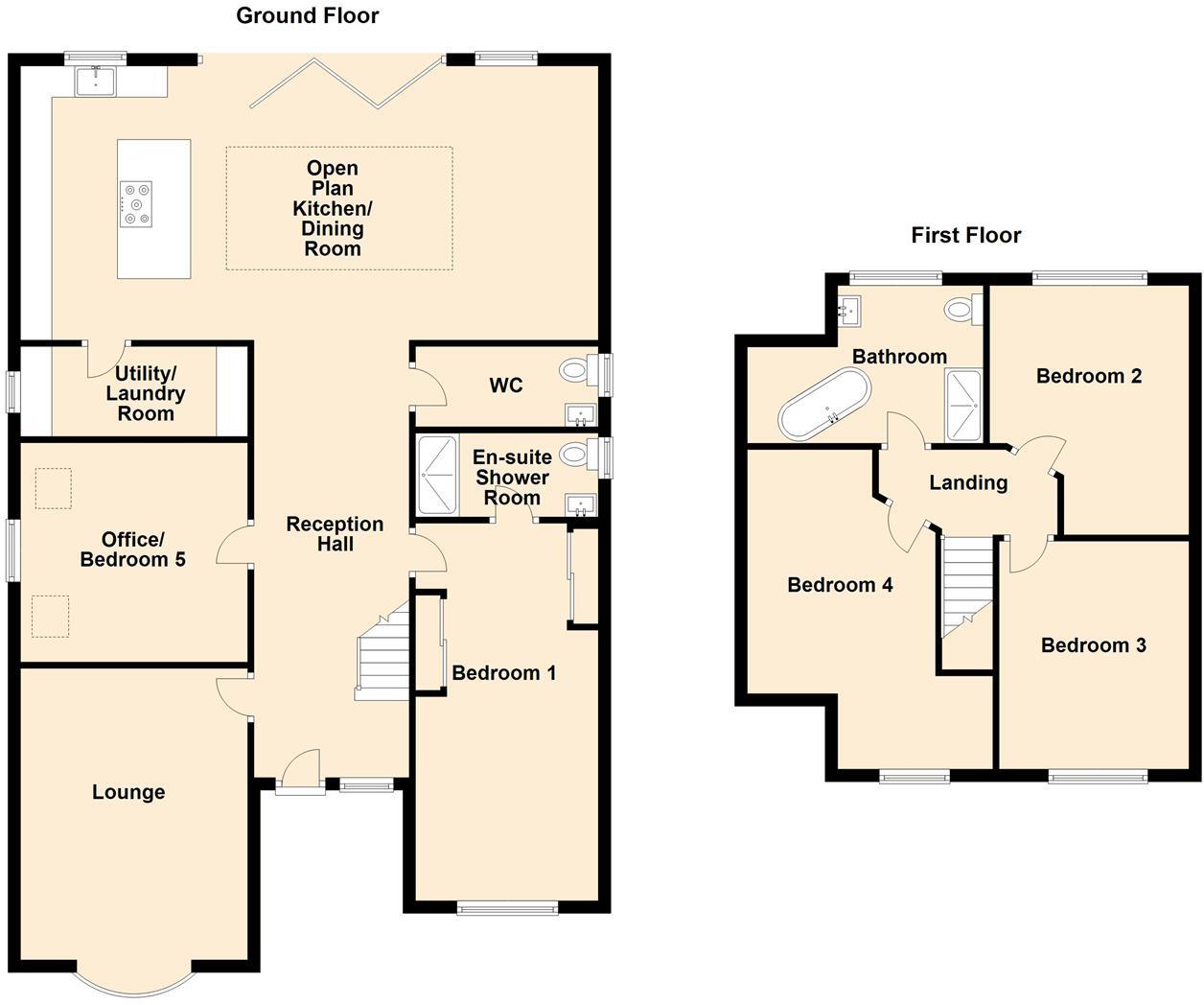 Cadnant Park, Conwy floorplan