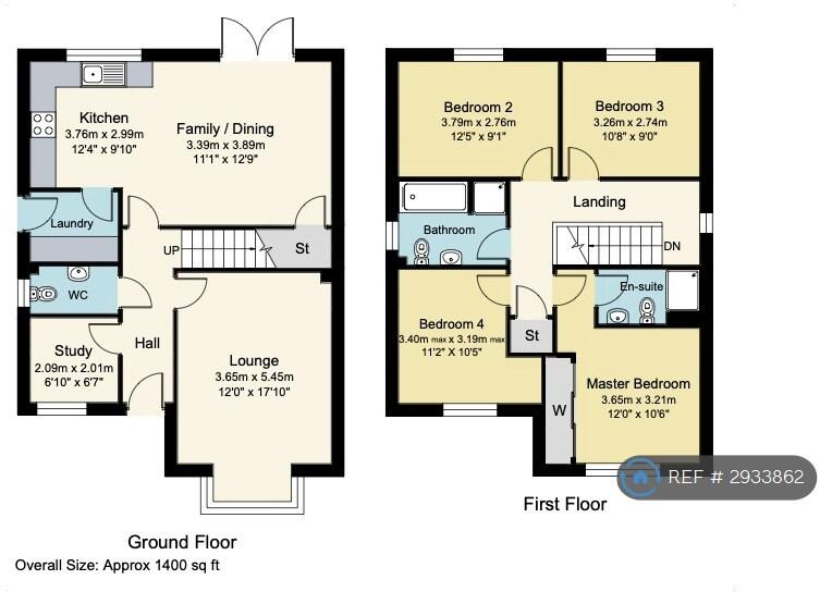 Gwilt Drive, Shrewsbury, SY2 floorplan