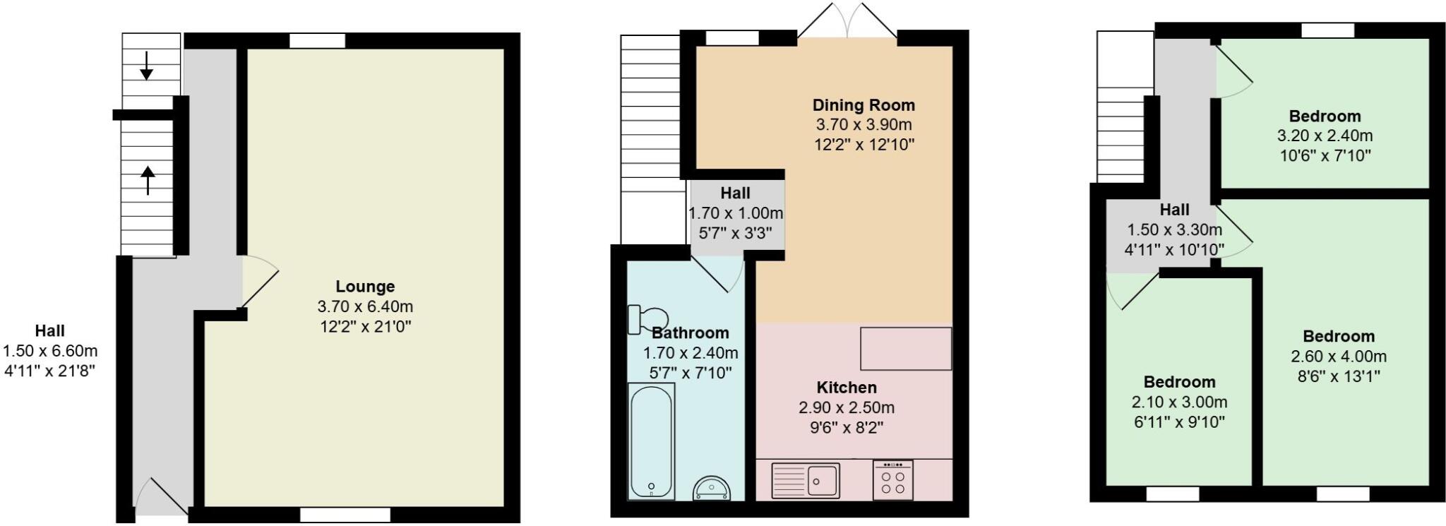 Victoria Street, Pontycymer, Bridgend floorplan
