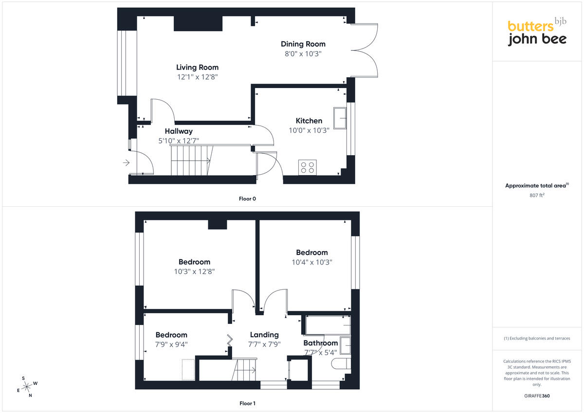 Monks Lane, Crewe floorplan