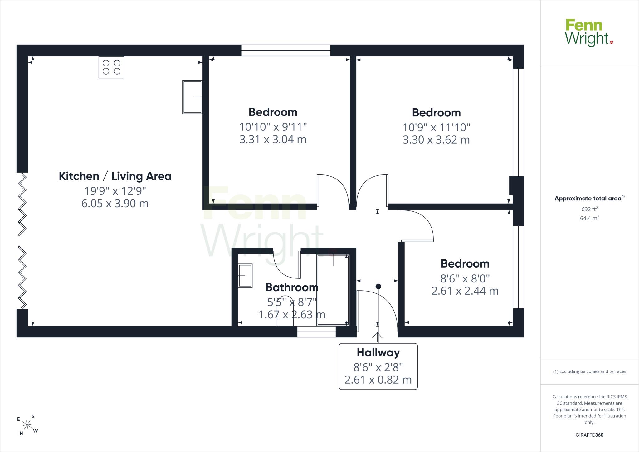 Barnardiston Way, Witham, Essex, CM8 floorplan
