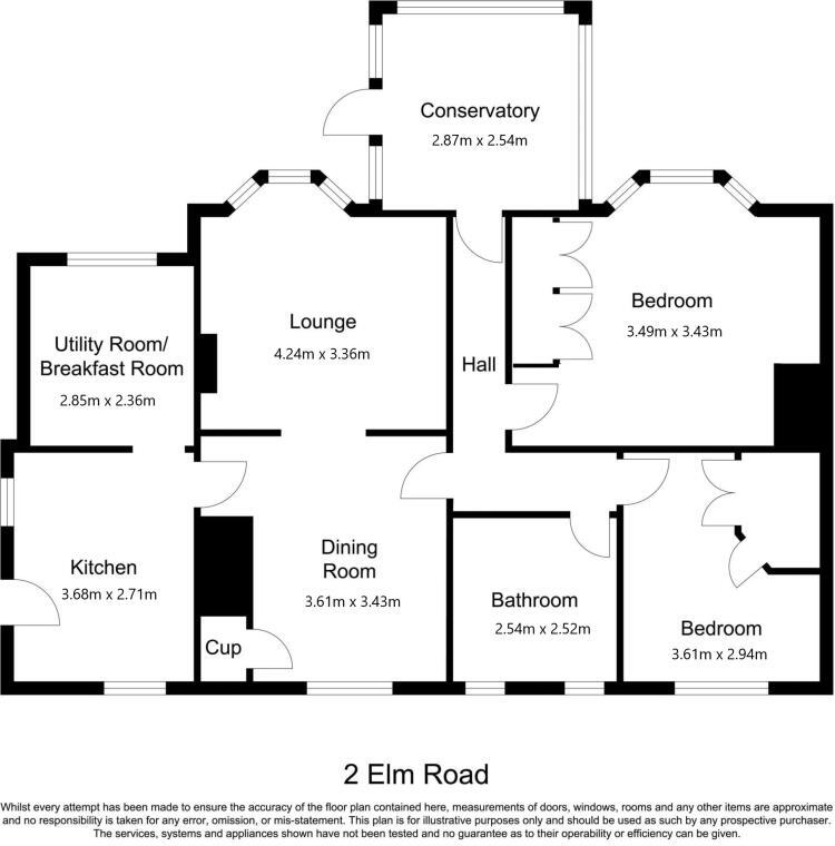 Elm Road, Ponteland, Newcastle upon Tyne floorplan