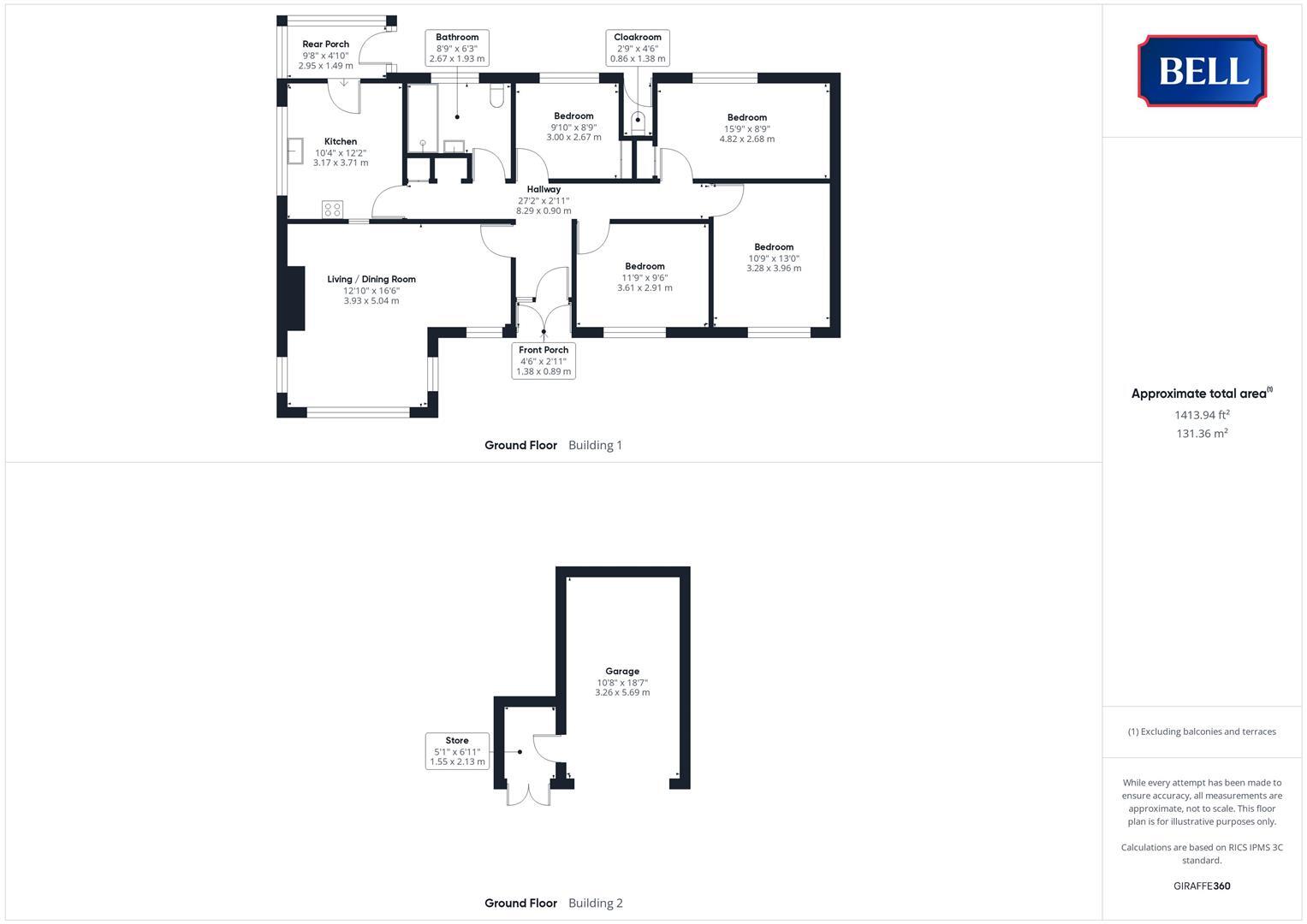 Copper Beech, Aswardby Road, Harrington, Spilsby floorplan