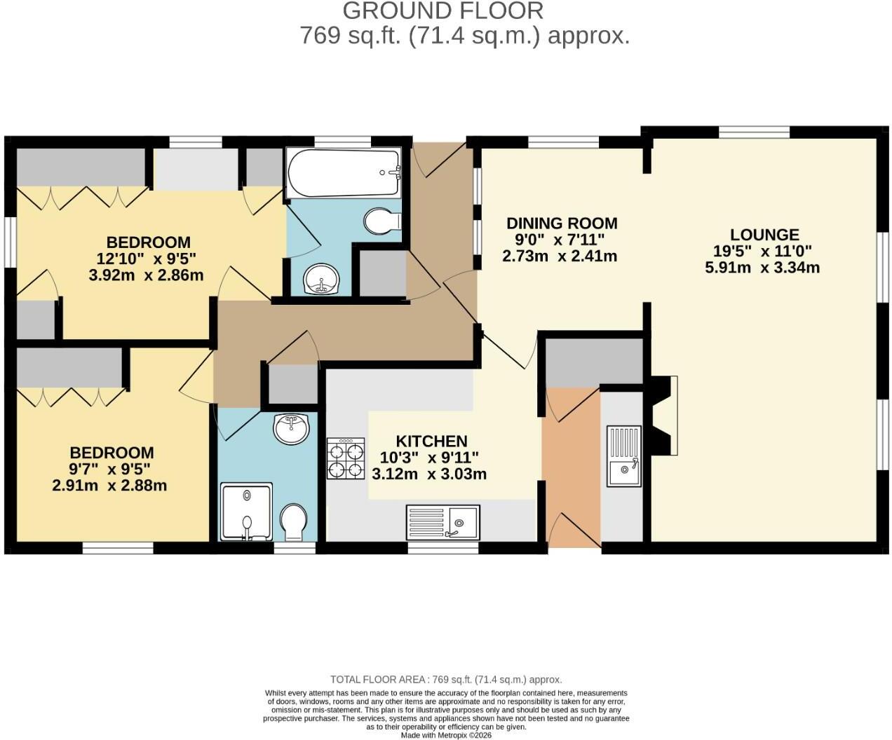 The Vyne, Weston Avenue, Leighton Buzzard floorplan