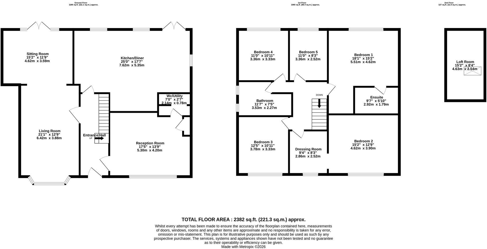 Gleneagles Road, Heald Green, SK8 floorplan