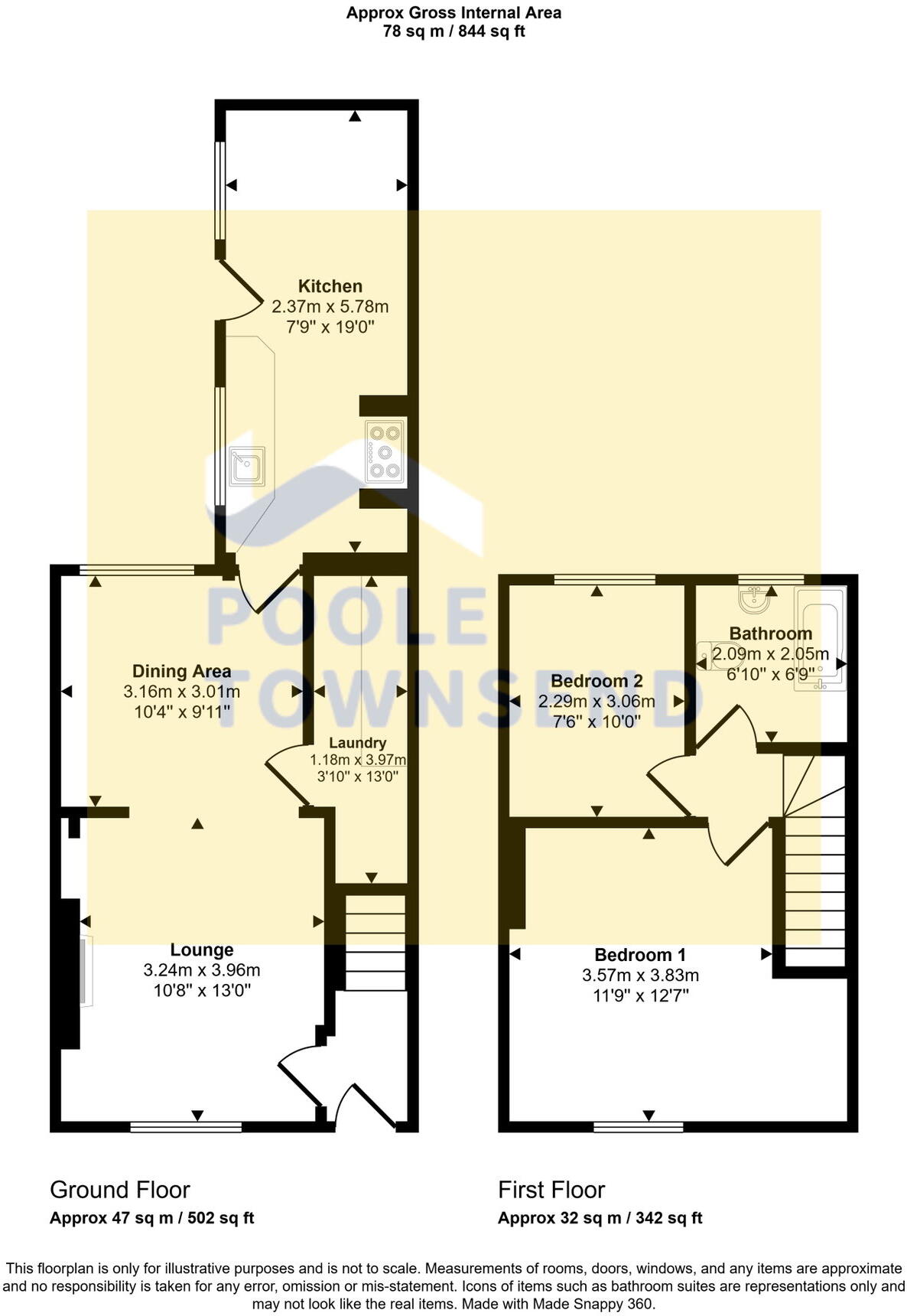 Liverpool Street, Walney, Barrow-in-furness, LA14 3BA floorplan